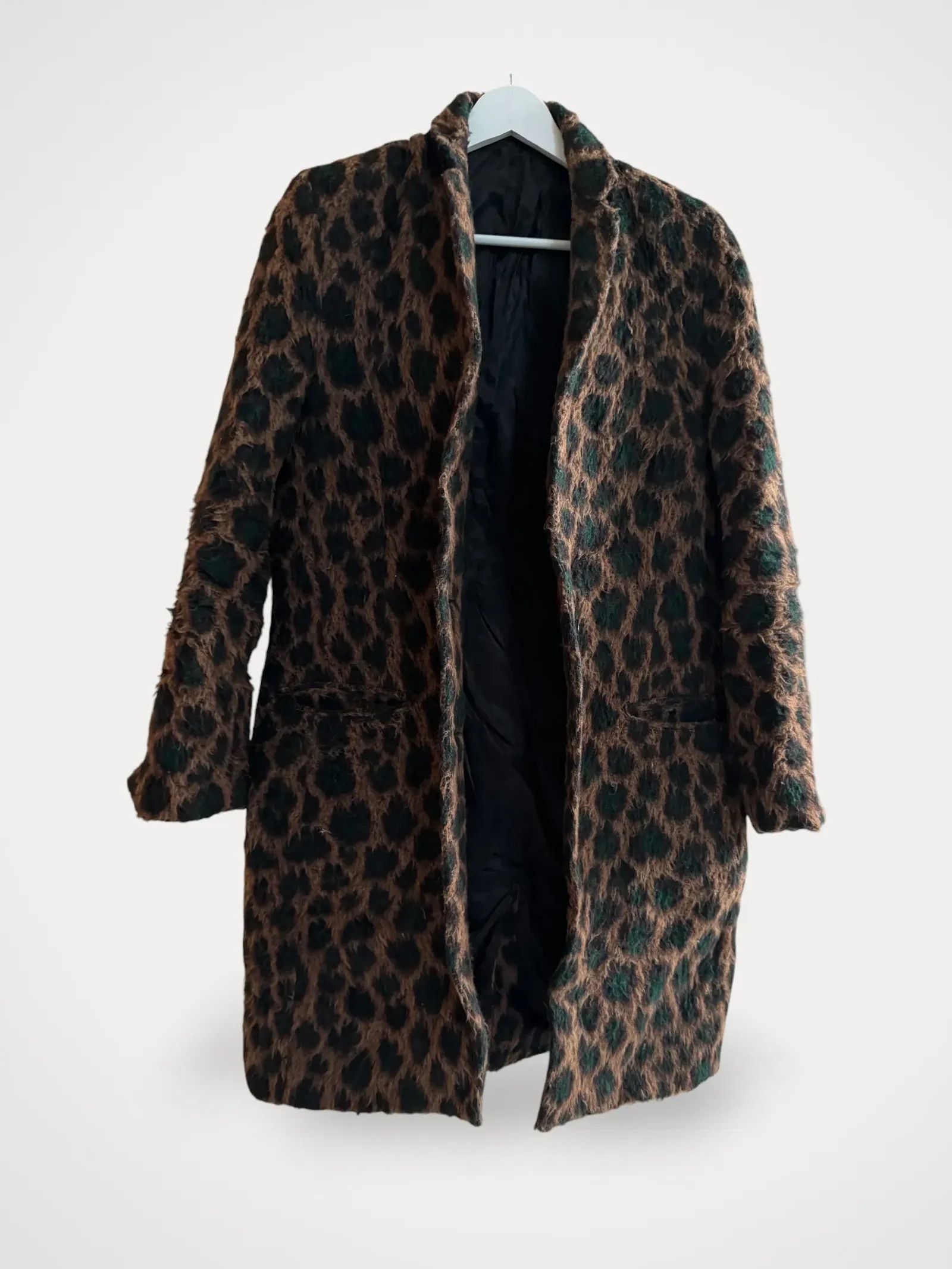 Whyred Whyred Leopardmönstrad kappa Coat Size XS / US 0-2 / IT 36-38 - 1 Thumbnail