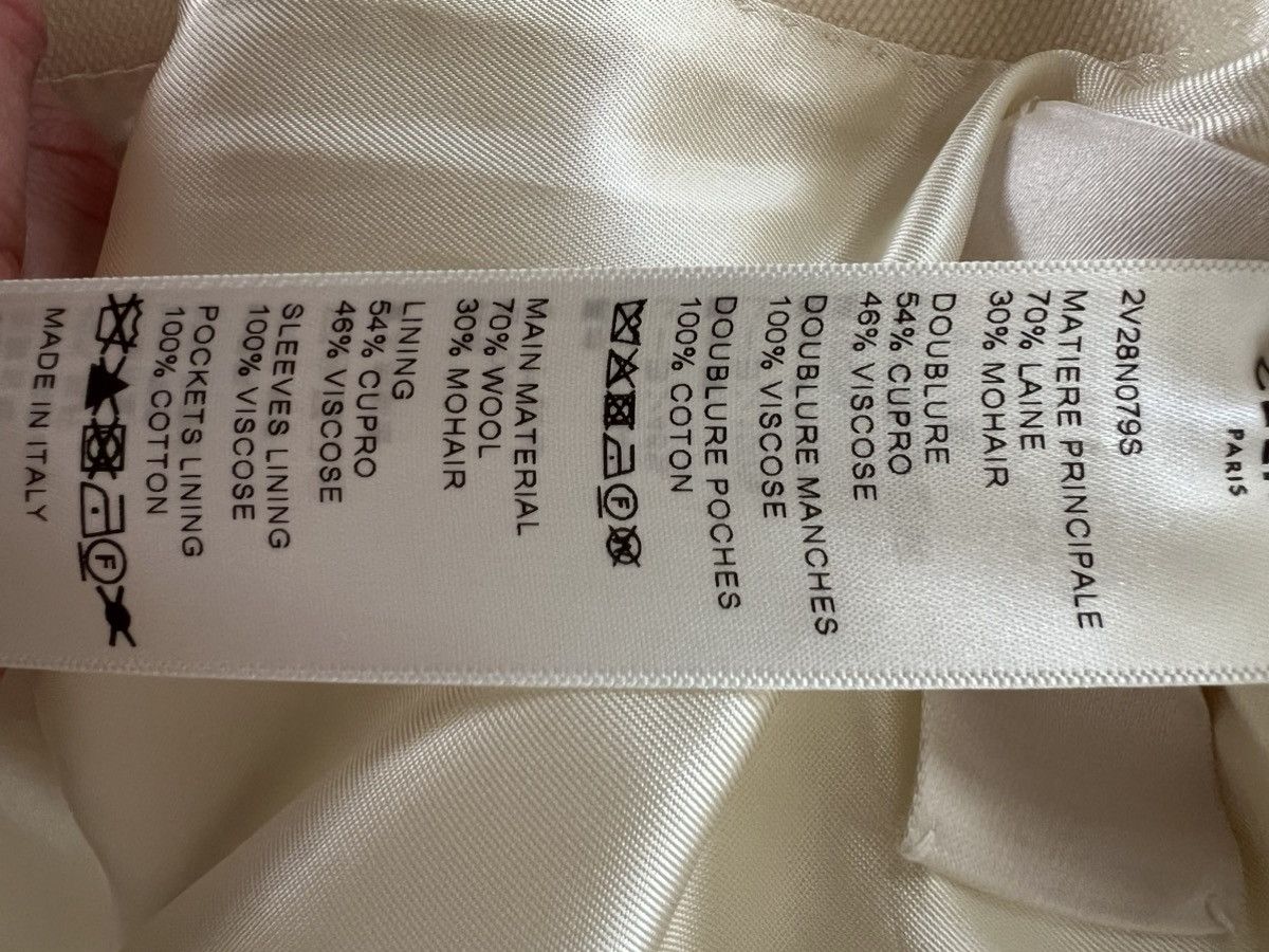 Celine Celine SS 2023 White Blazer Size 44S - 8 Thumbnail