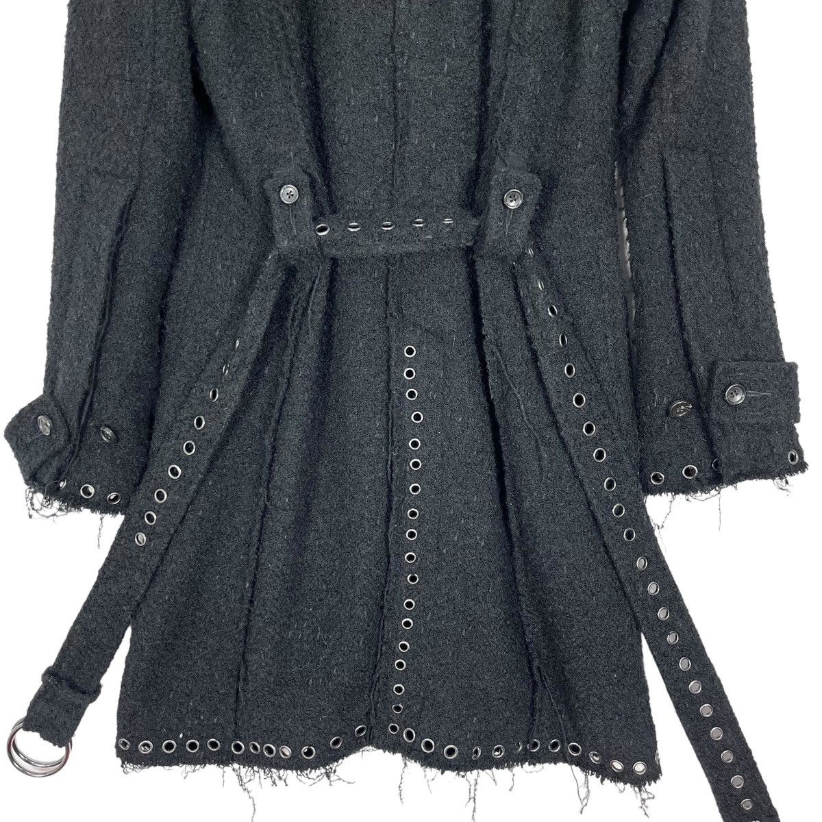 Enchantment × Japanese Brand Japanese Brand Enchantment Wool Stretch Gothic Women Coat Size S / US 4 / IT 40 - 14 Thumbnail