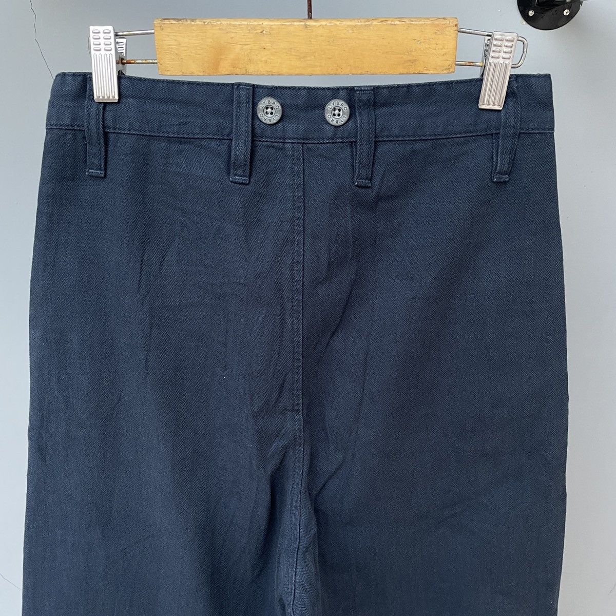 Nigel Cabourn Nigel Cabourn LYBRO Garment Dye British Navy Size 26" / US 2 / IT 38 - 9 Thumbnail