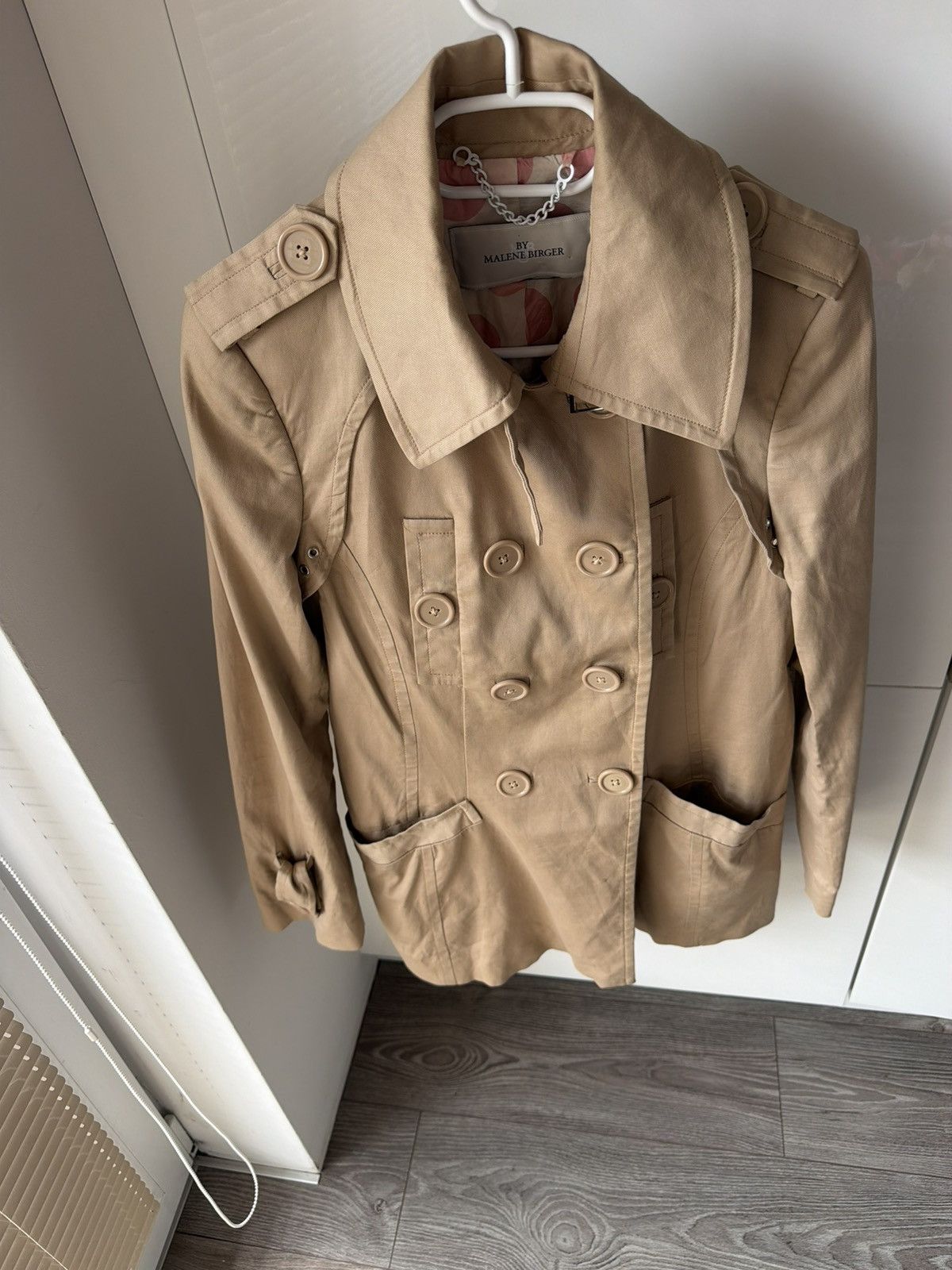By Malene Birger By Malene Birger Luxury Brown Beige Coat Size XS / US 0-2 / IT 36-38 - 2 Thumbnail