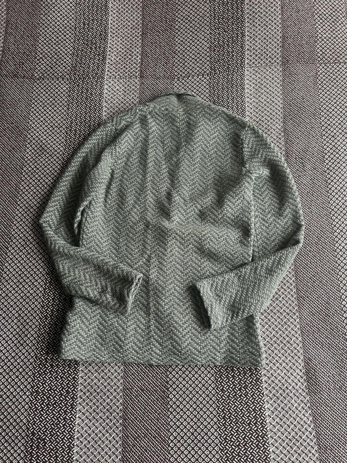 Eleventy Eleventy Rare Japanese Style Solid Wool Blazer Size M Unisex Size M / US 6-8 / IT 42-44 - 13 Thumbnail