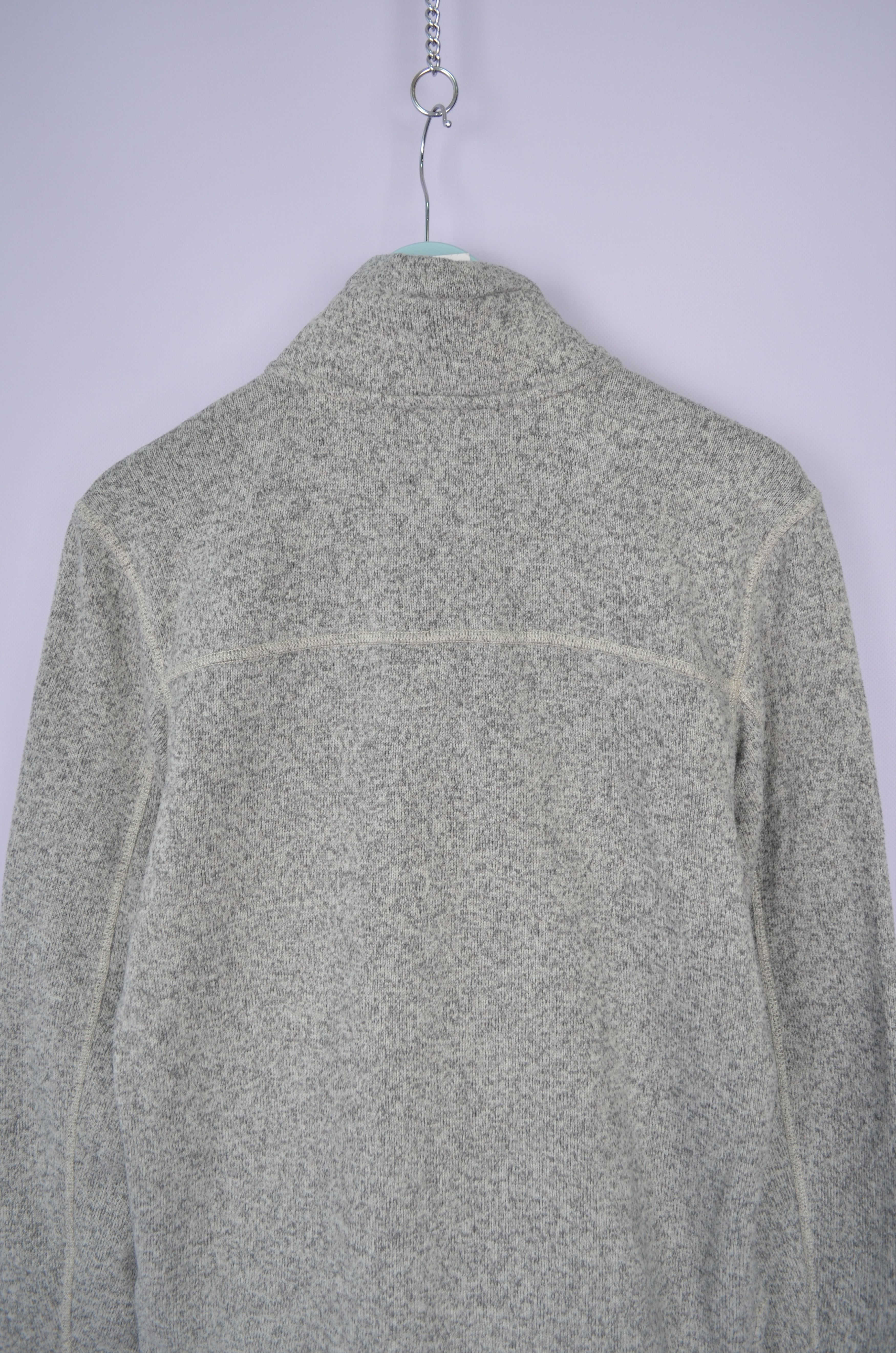The North Face The North Face Beige Gray 1/4 Zip Pullover Fleece Sweater S Size US M / EU 48-50 / 2 - 10 Thumbnail
