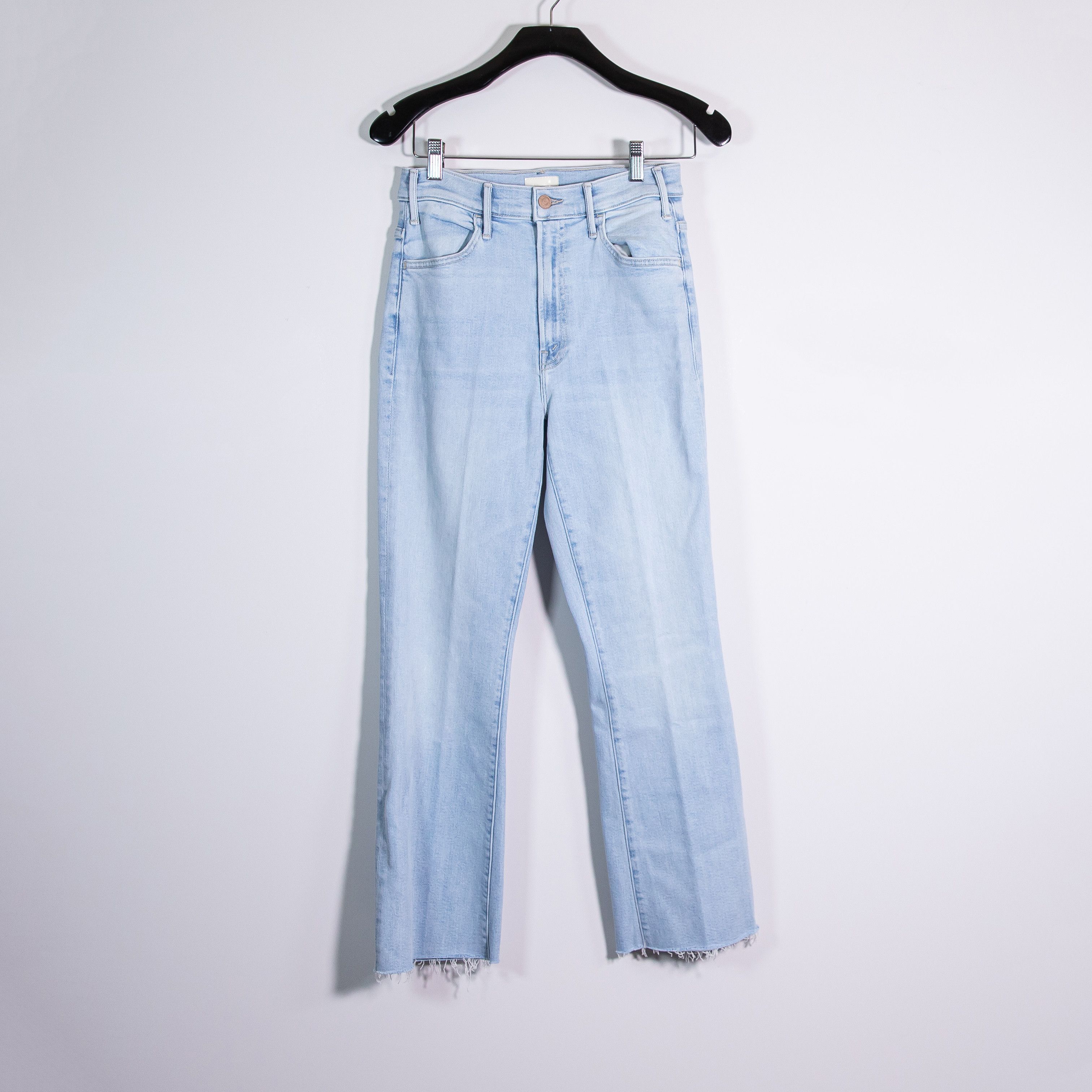 NEW Mother Denim The Hustler Ankle Fray