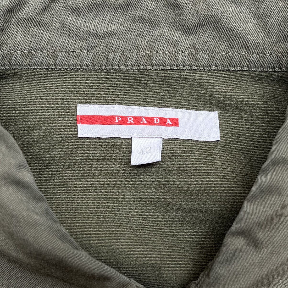 Prada PRADA OLIVE LONGSLEEVES Size US L / EU 52-54 / 3 - 5 Thumbnail