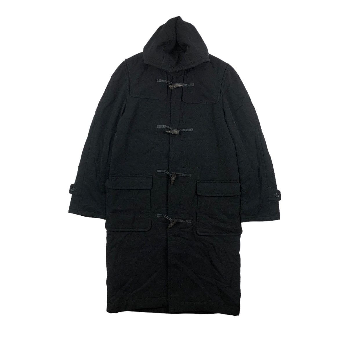 image of Avant Garde x Masaki Matsushima Vintage Masaki Matsushima Overcoat in Black, Men's (Size Medium)