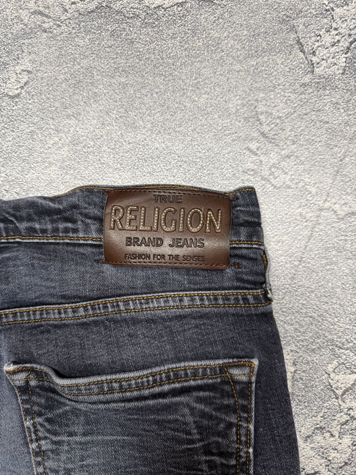 True Religion Vintage True Religion Jeans 90s Luxury Streetwear Size US 31 - 7 Thumbnail