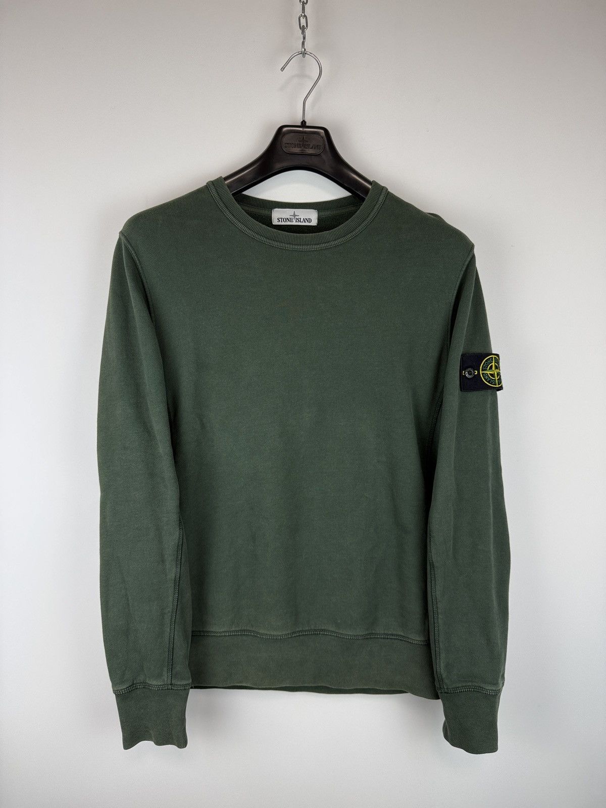 Stone Island Green Stone Island sweatshirt Size US S / EU 44-46 / 1 - 1 Thumbnail