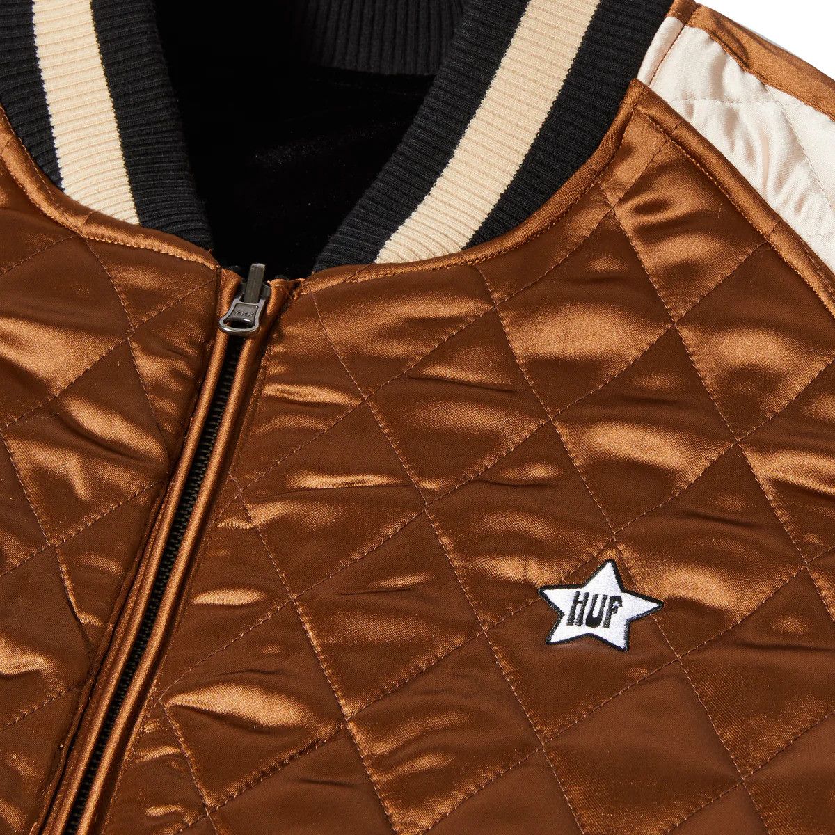 Huf Huf Destructive Skajyan Reversible Bomber Jacket Fire Water Size US L / EU 52-54 / 3 - 8 Thumbnail