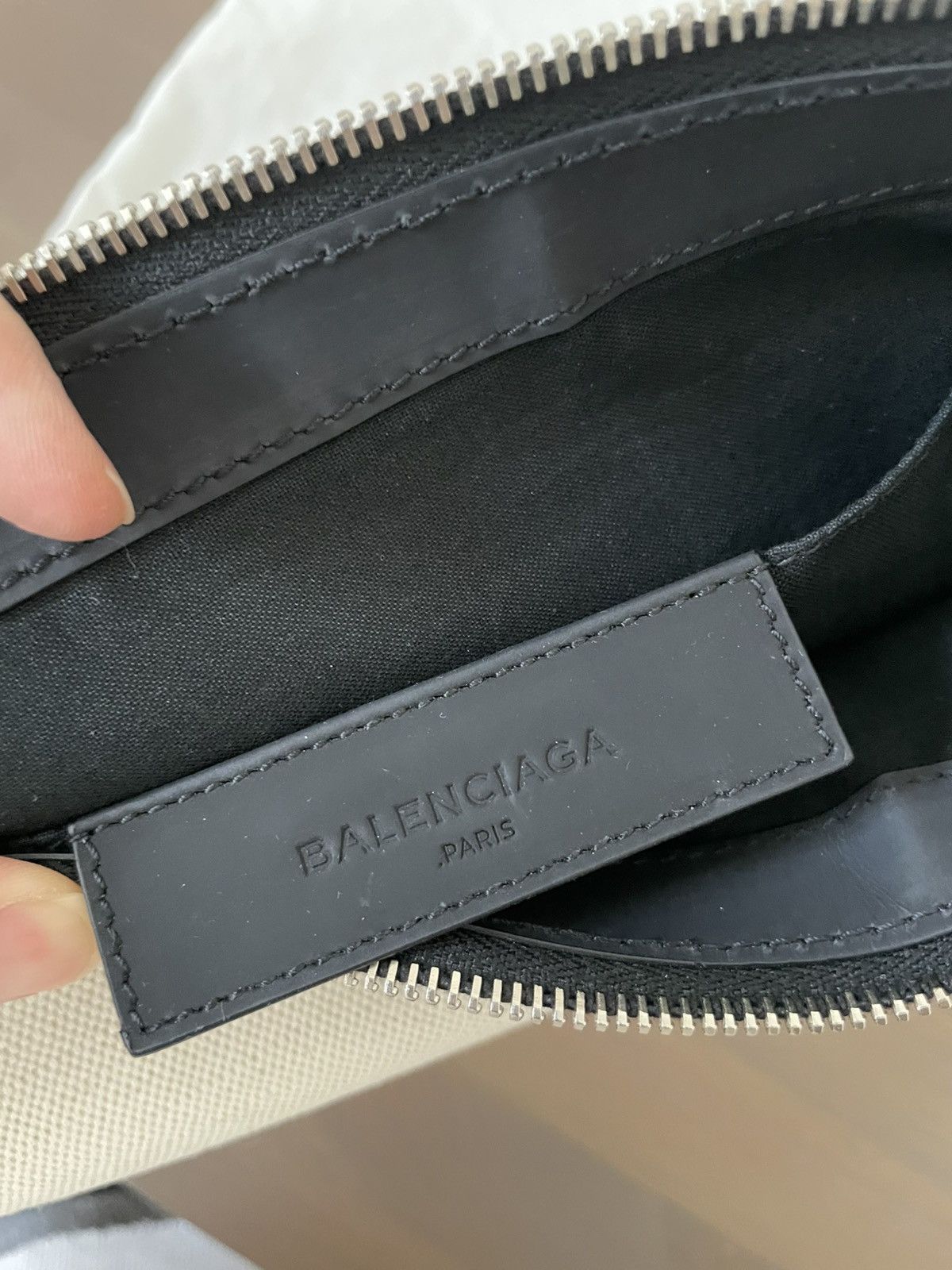 Balenciaga Balenciaga logo canvas document holder pouch Size ONE SIZE - 5 Thumbnail