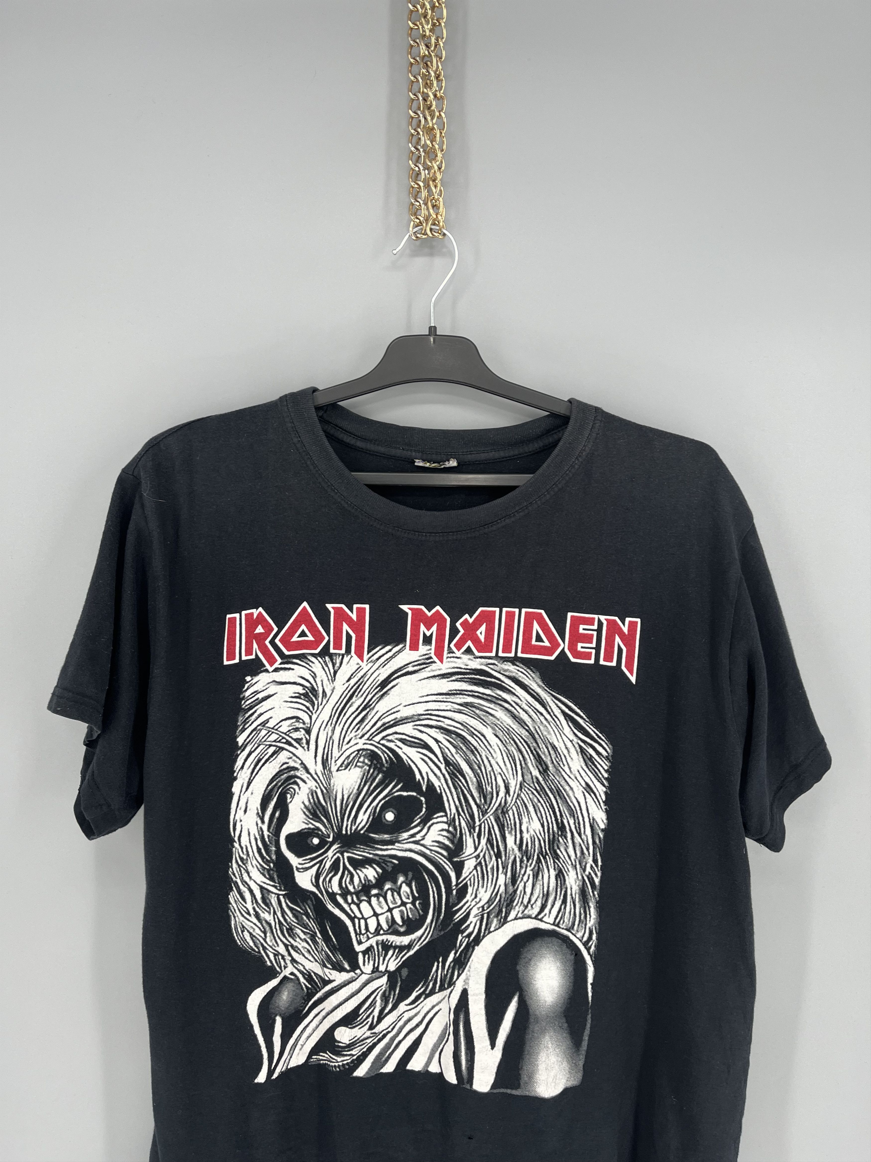 Band Tees Vintage Y2K Iron Maiden Horror Skulls Tee Band Streetwear Size US M / EU 48-50 / 2 - 6 Thumbnail