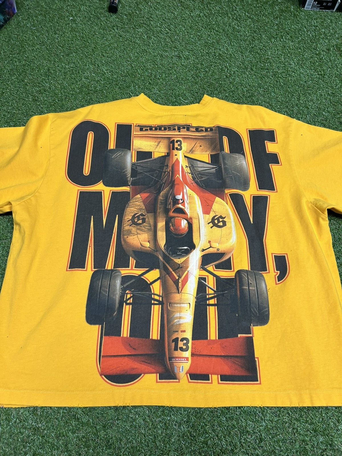 Godspeed Godspeed F1 Finishline T-Shirt Size US XL / EU 56 / 4 - 5 Thumbnail