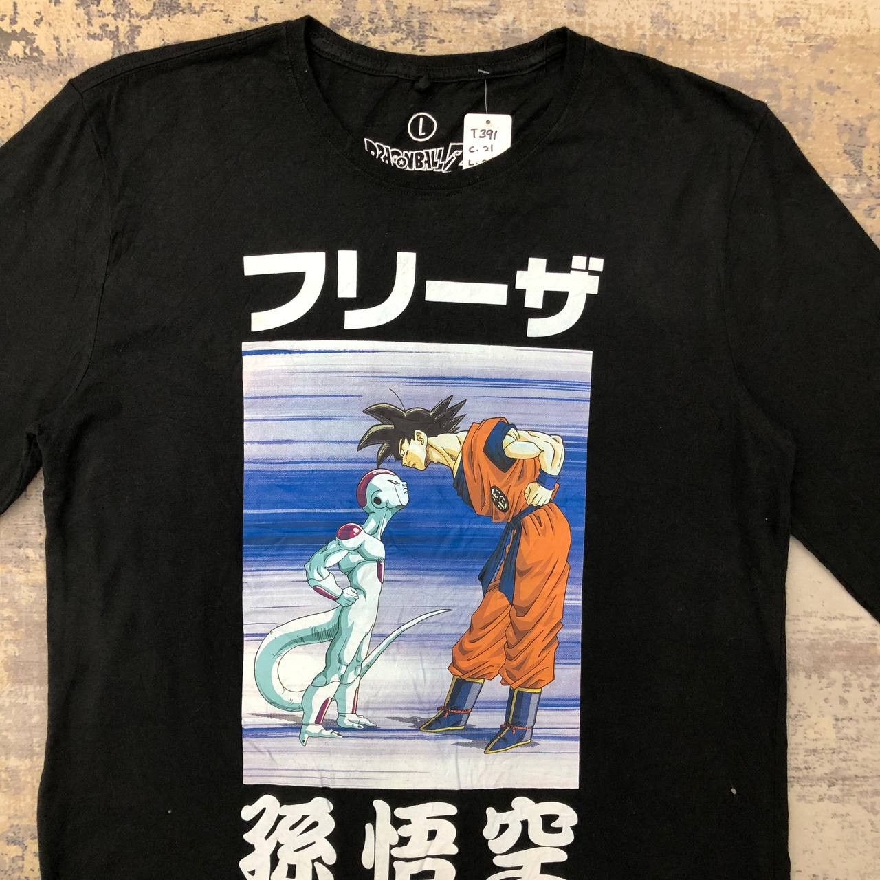 Anime T391 90s DRAGON BALL Z ANIME TEE Size US L / EU 52-54 / 3 - 4 Thumbnail
