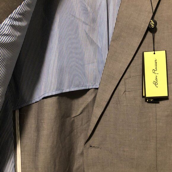 Alan Flusser ALAN FLUSSER MEN'S NEW COTTON SPORT COAT BLAZER JACKET 42S Size 42S - 7 Thumbnail