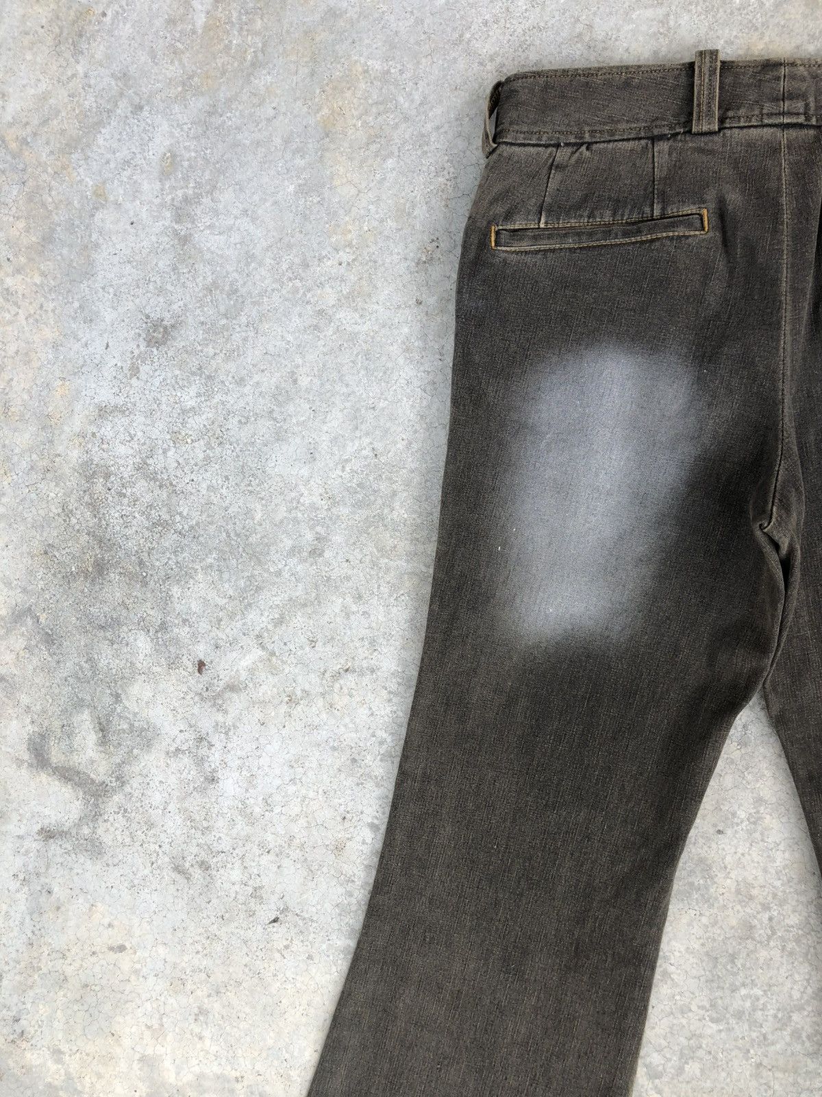 Tornado Mart Tornado Mart Flared Jeans Distressed Jeans Size US 30 / EU 46 - 9 Thumbnail