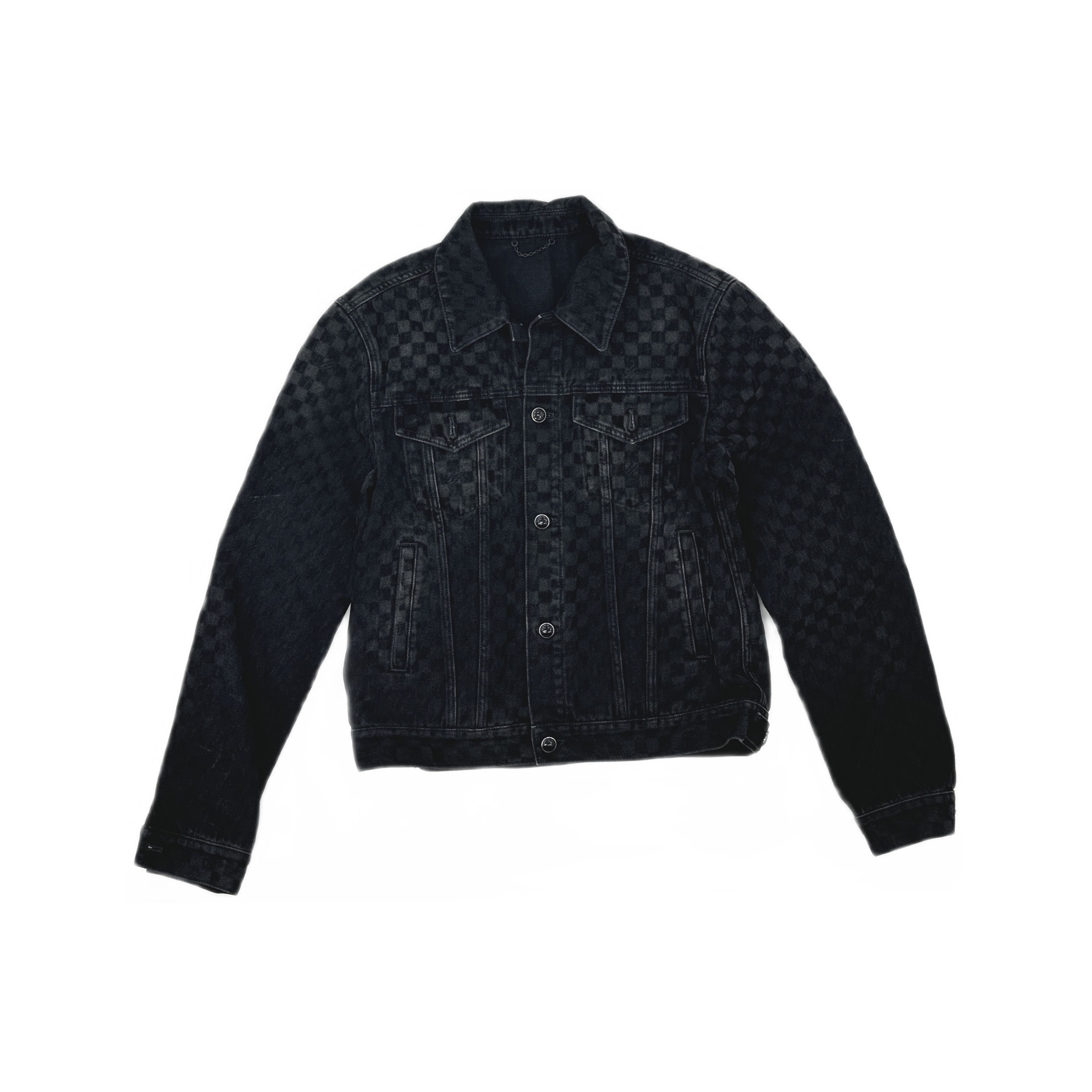 Louis Vuitton Louis Vuitton Damier Check Denim Jacket Size M Size US M / EU 48-50 / 2 - 1 Thumbnail