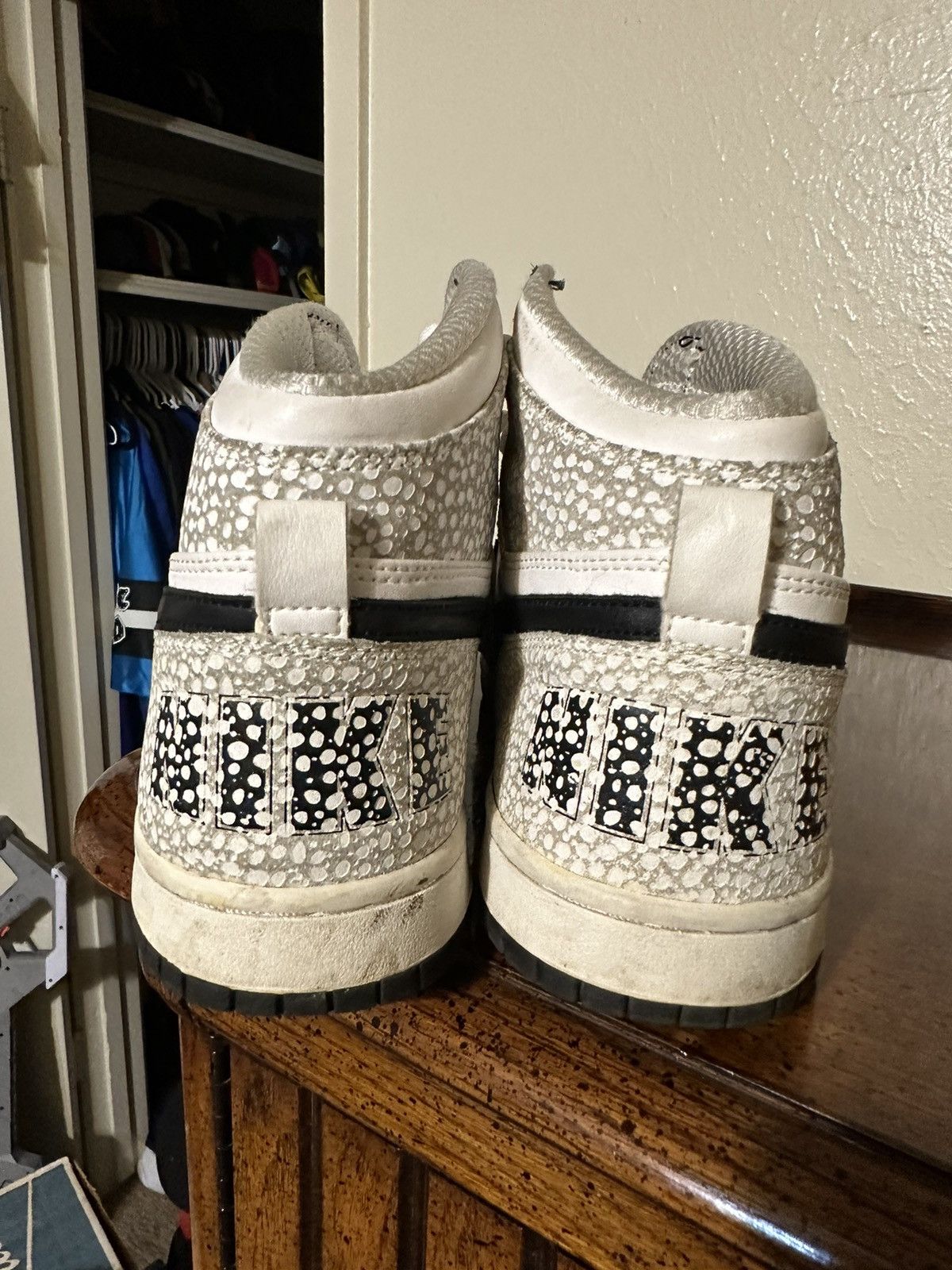 Nike × Vintage Vintage Nike Dunk High “BIG BOY” 2010 size 11 Size US 11 / EU 44 - 4 Thumbnail
