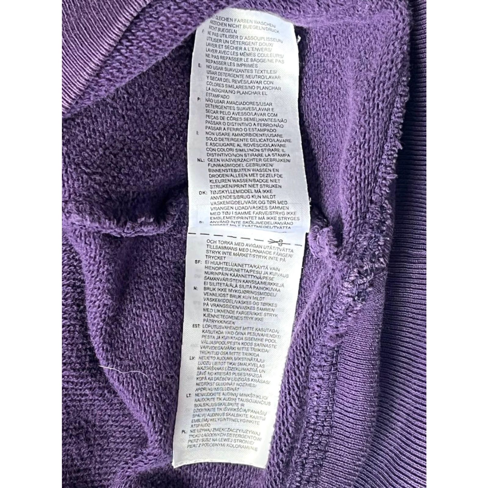 Adidas VINTAGE Adidas Pullover Hoodie Large Men Purple Size US L / EU 52-54 / 3 - 7 Thumbnail