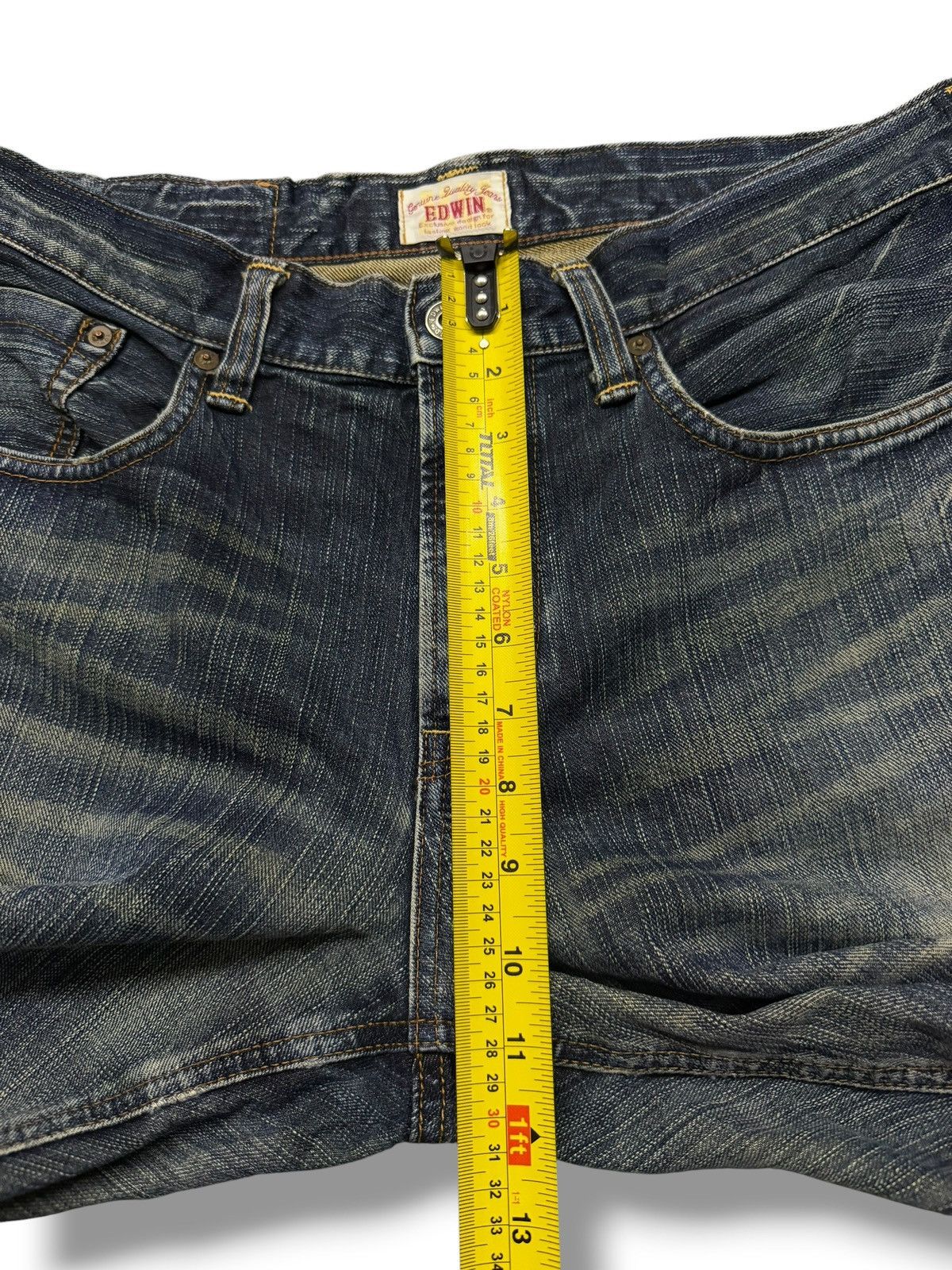 Edwin Vintage Edwin 404 XV Japan Denim Jeans | Loose Straight W35 Size US 35 - 16 Thumbnail
