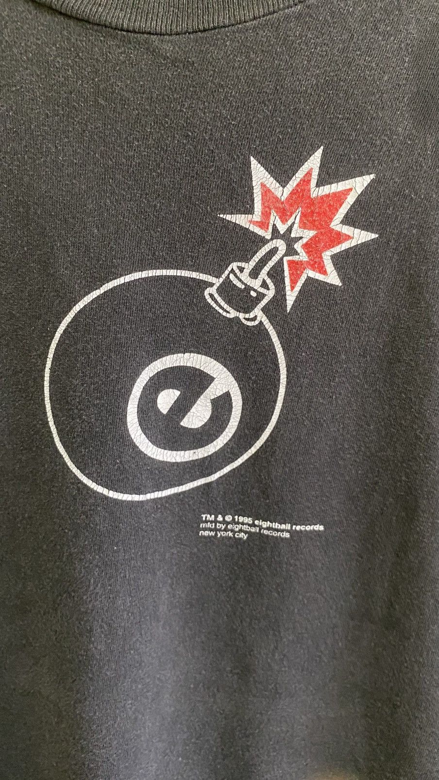 Other Vintage 1995 Eightball Records Hip Hop Raptees T-Shirt Size US XL / EU 56 / 4 - 2 Thumbnail