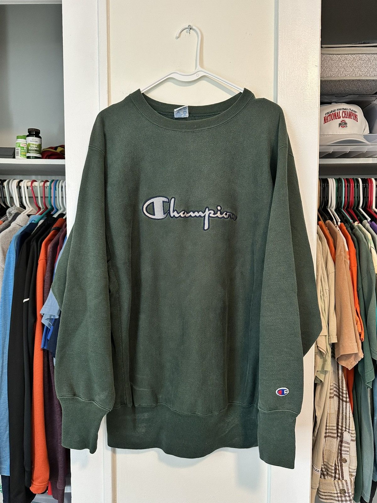 Champion Champion Reverse Weave Embroidered Sweatshirt Size US XL / EU 56 / 4 - 1 Thumbnail