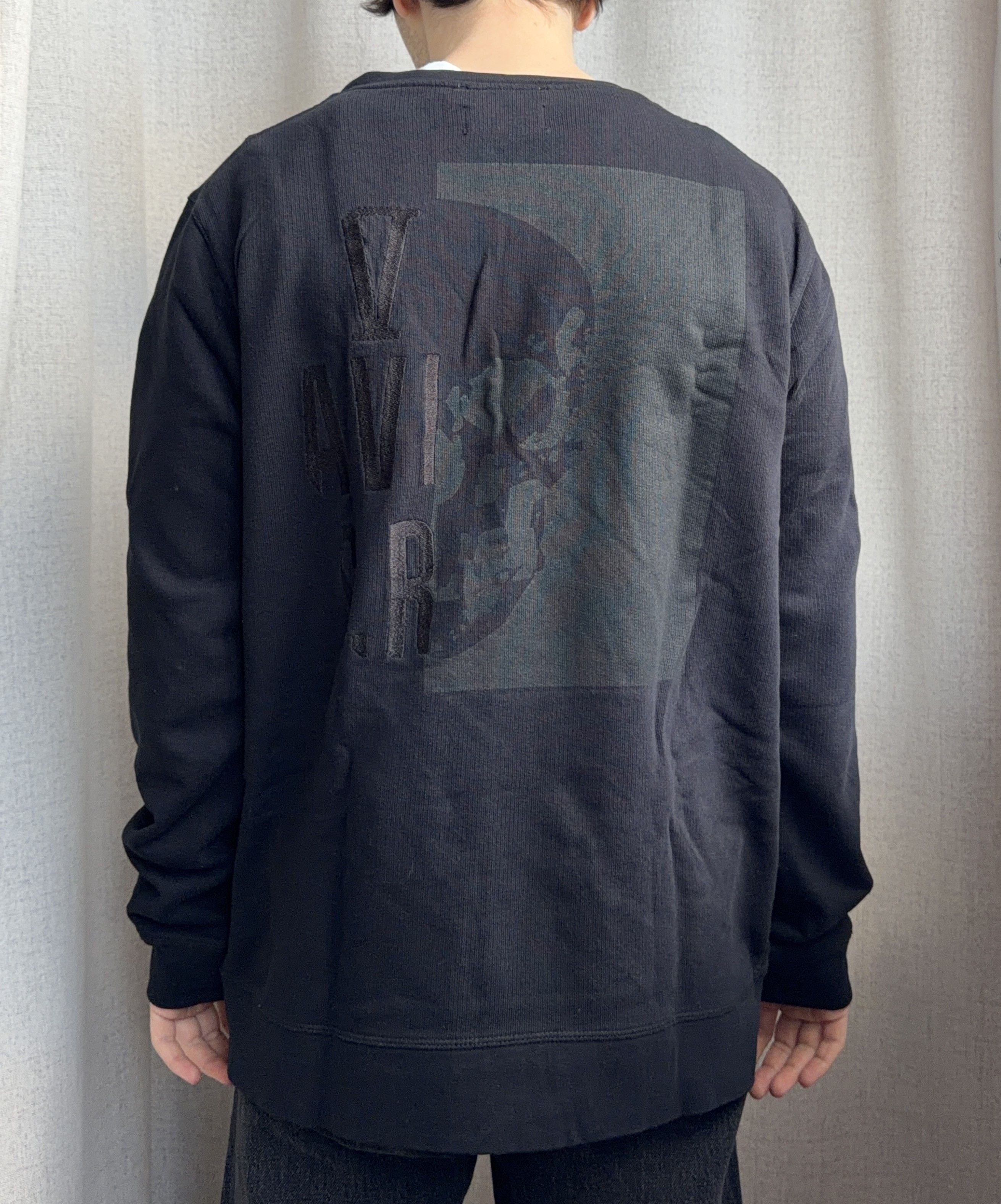 V AVE SHOE REPAIR V Ave Shoe Repair Sweatshirt Skull Embroidery Jumper Size US M / EU 48-50 / 2 - 3 Thumbnail