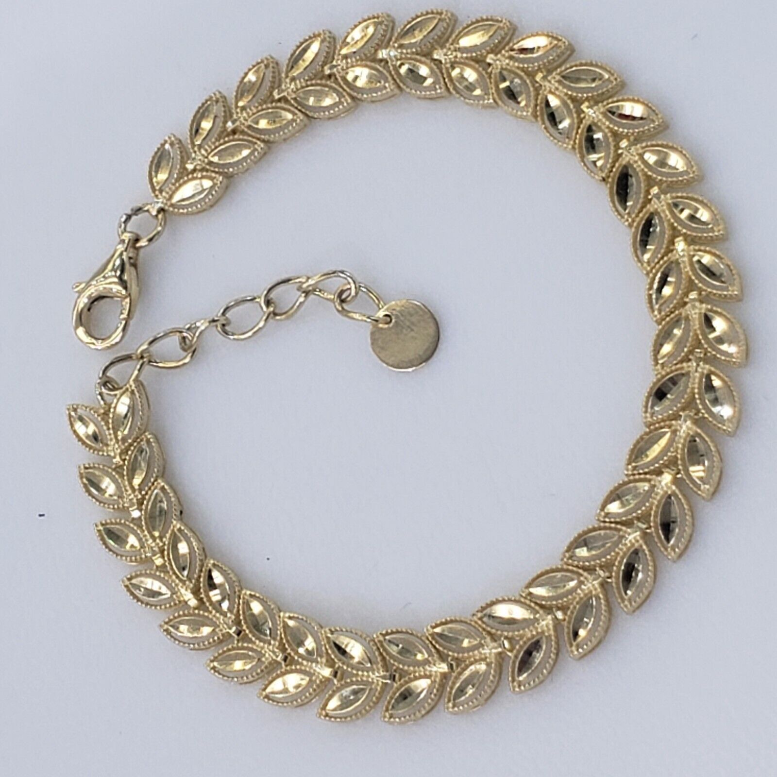 The Unbranded Brand real 14k gold bracelet adjustable Size ONE SIZE - 12 Thumbnail