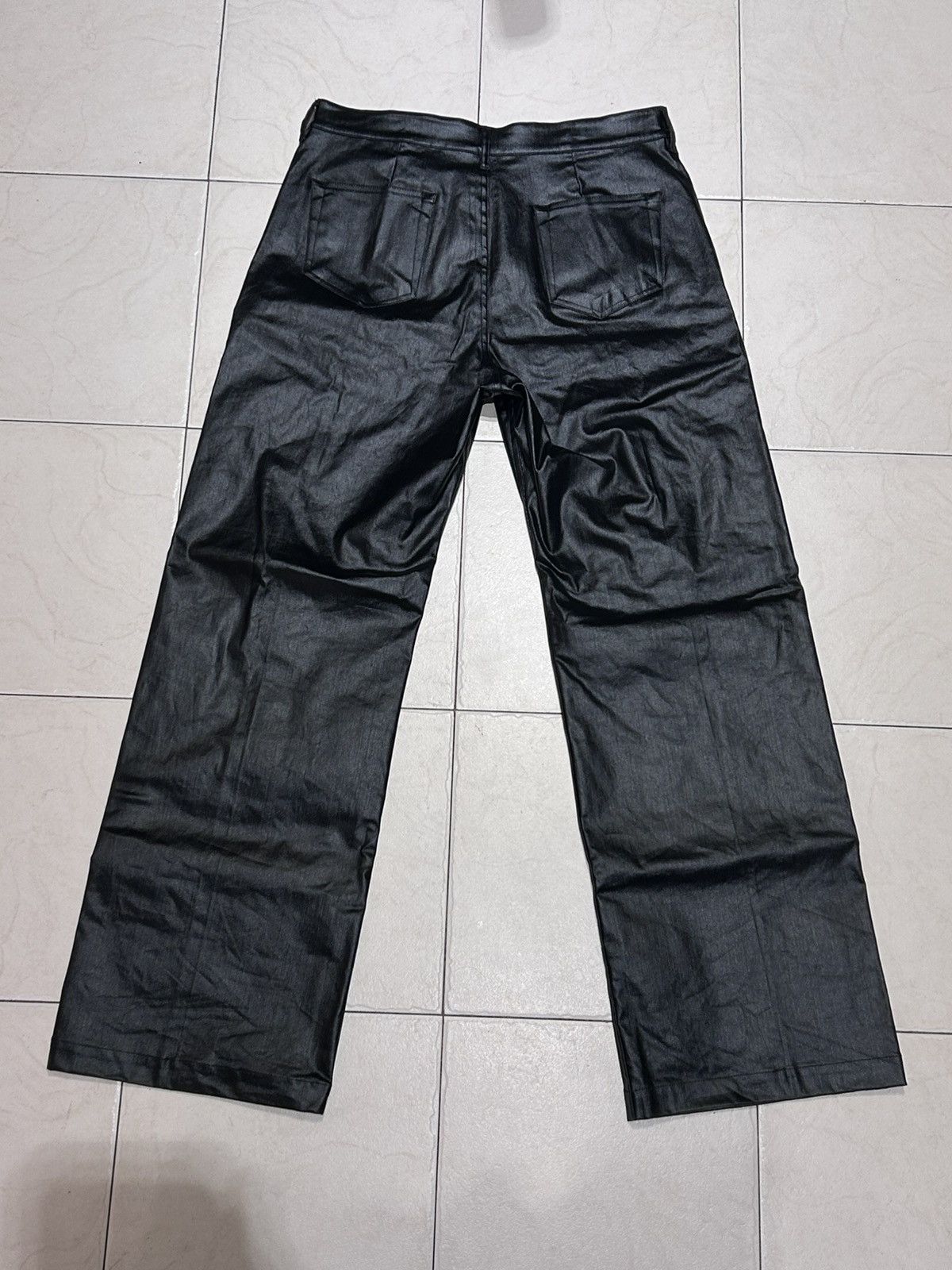 Rick Owens Rick Owens SS24 “Lido” Black Geth Jeans Size US 33 - 6 Thumbnail