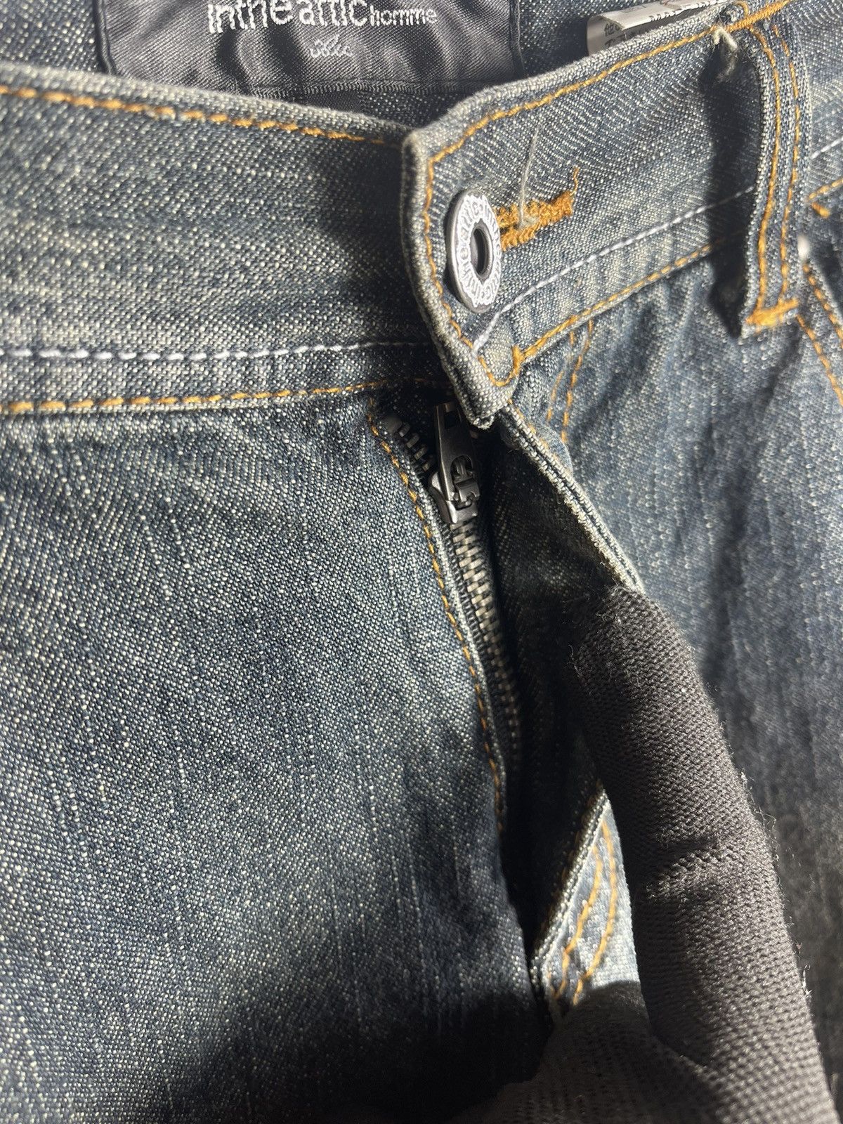 If Six Was Nine × In The Attic × Japanese Brand Japanese Brand In the Attic short denime pants Size US 33 - 9 Thumbnail
