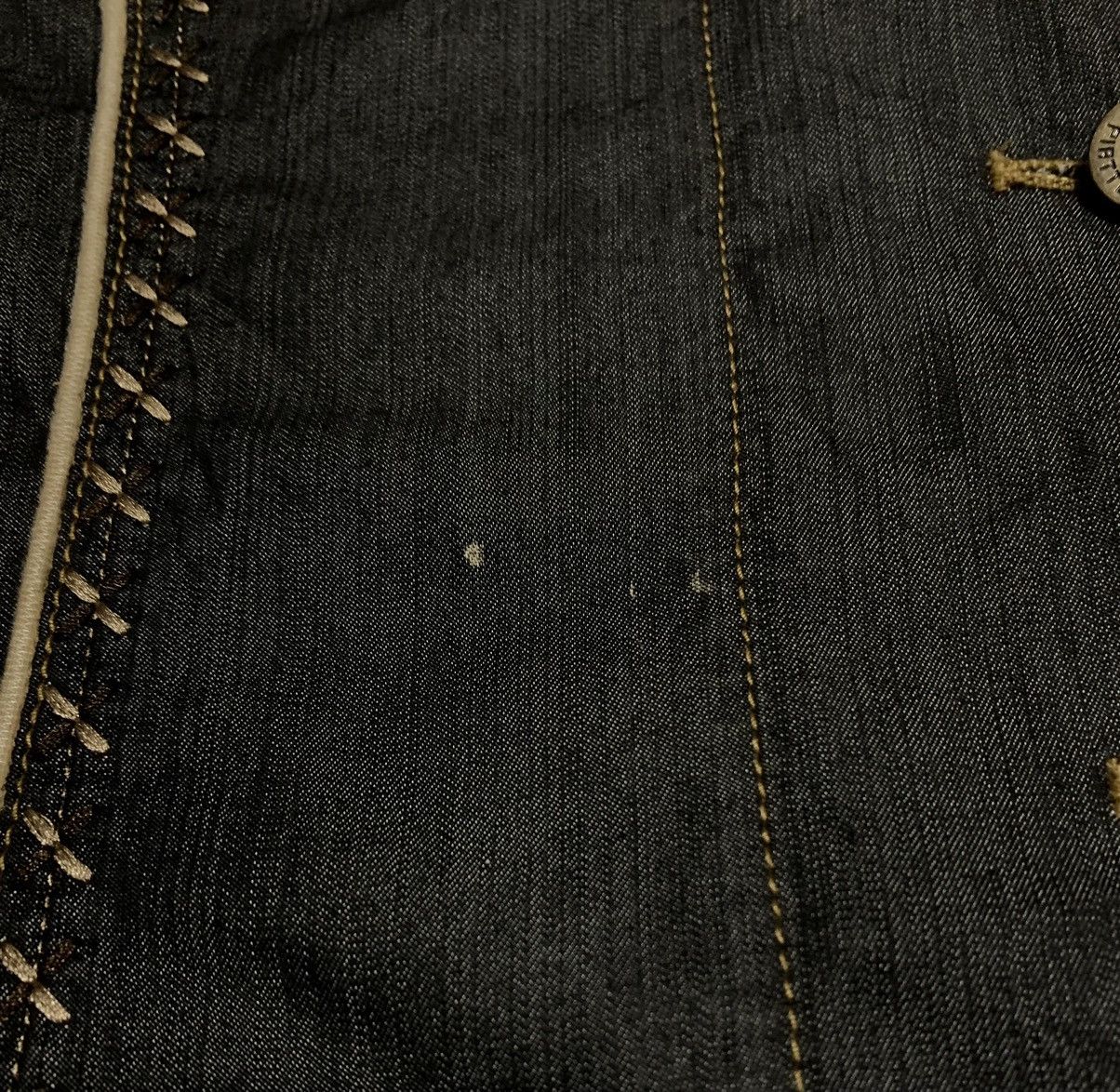 Japanese Brand Vintage Japanese Bruno Piatelli Denim Flannel Shirt Jacket Size US M / EU 48-50 / 2 - 6 Thumbnail