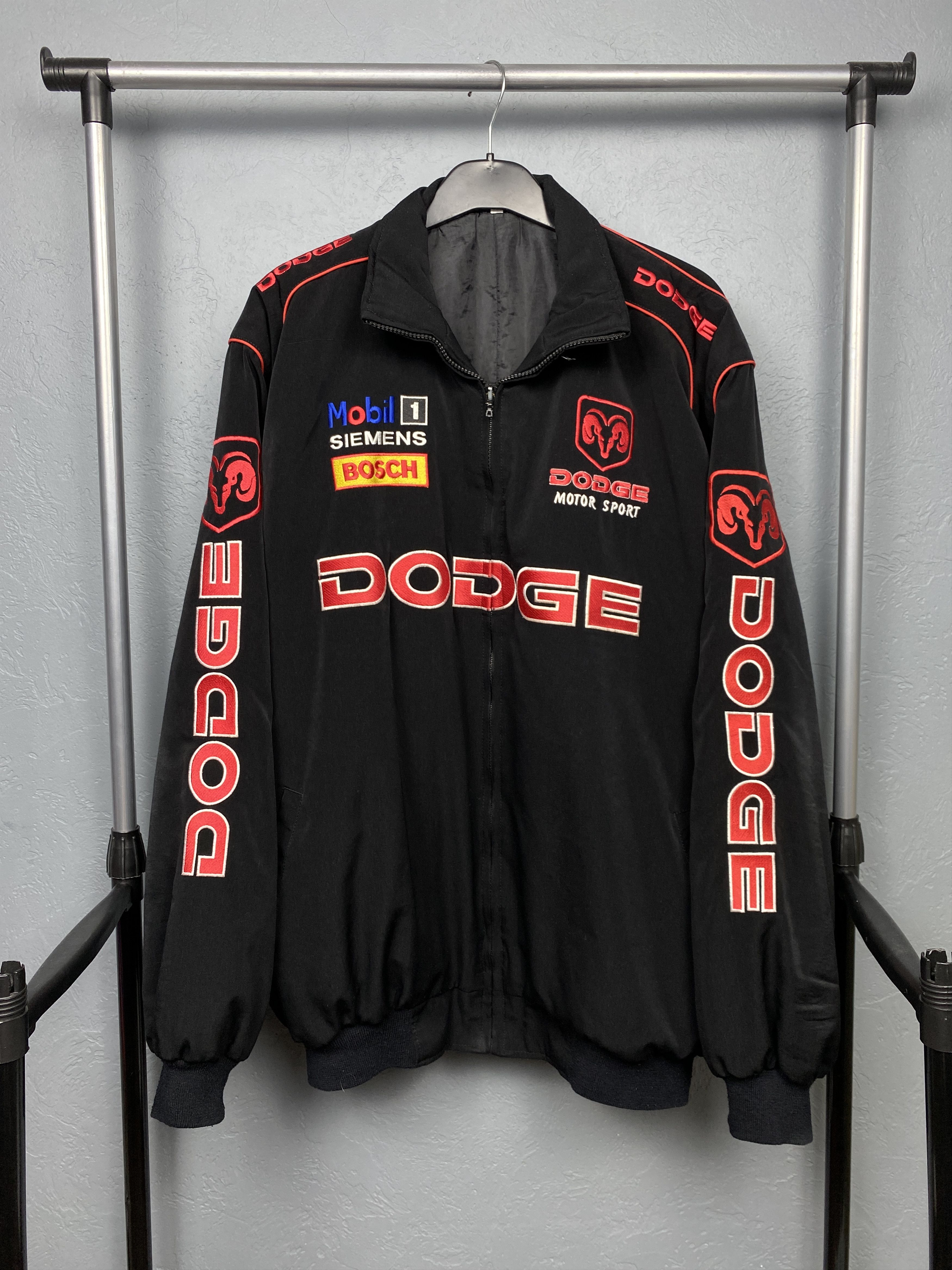Vintage Dodge Racing Team Vintage Mens Jacket Size US XXL / EU 58 / 5 - 1 Thumbnail