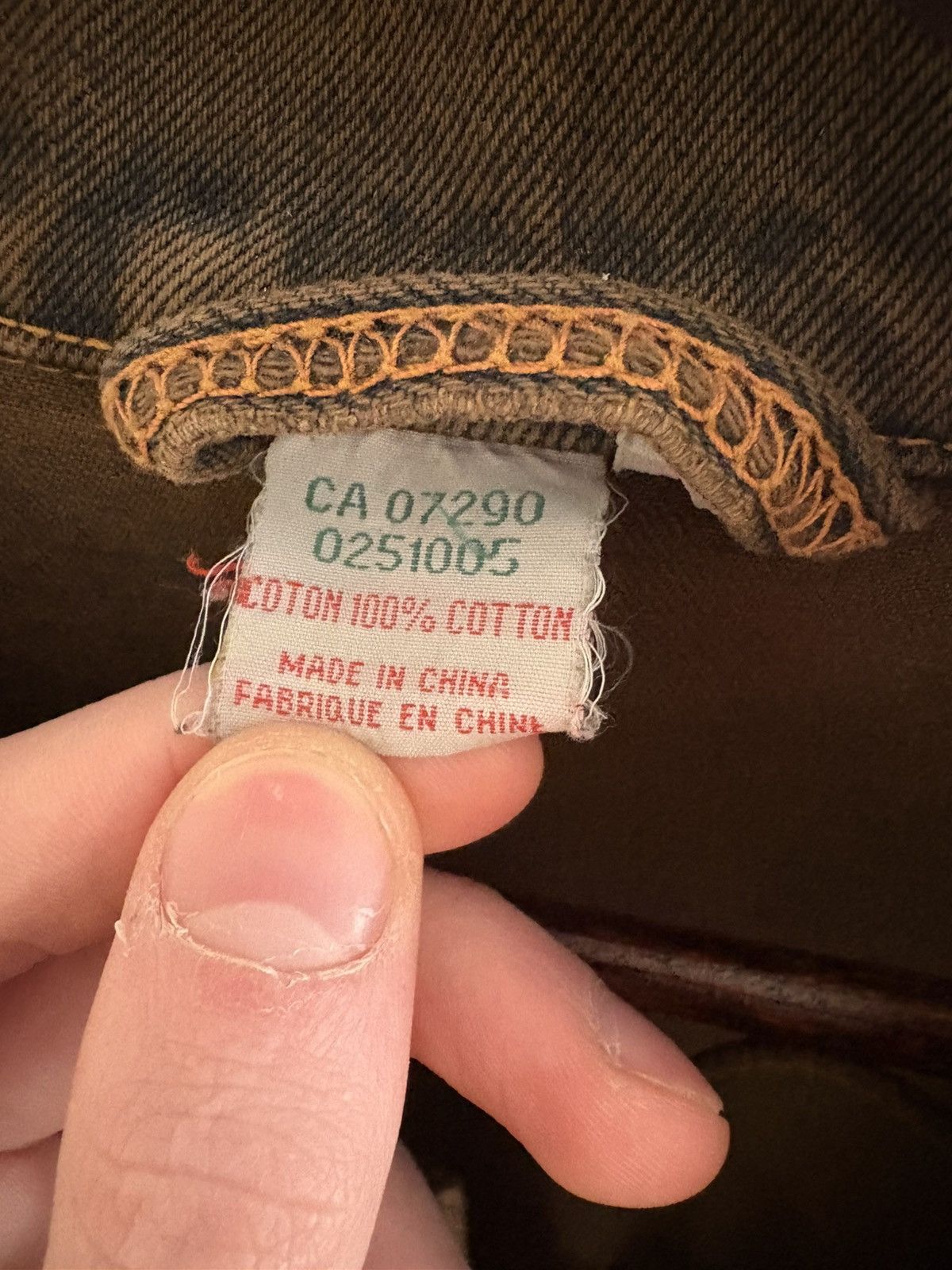 Other VINTAGE BROWN DENIM JACKET Size US M / EU 48-50 / 2 - 2 Thumbnail