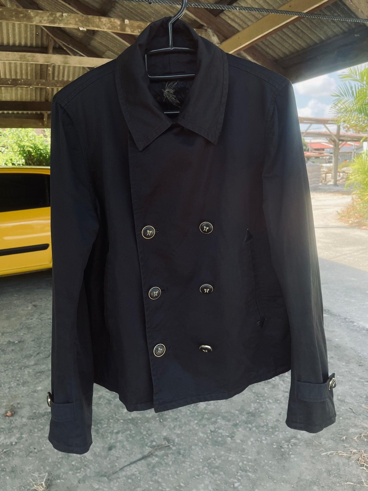 kiryuyrik Kiryuyrik Yohji Yamamoto Butterfly Tag Double Breast Jacket Size US M / EU 48-50 / 2 - 4 Thumbnail