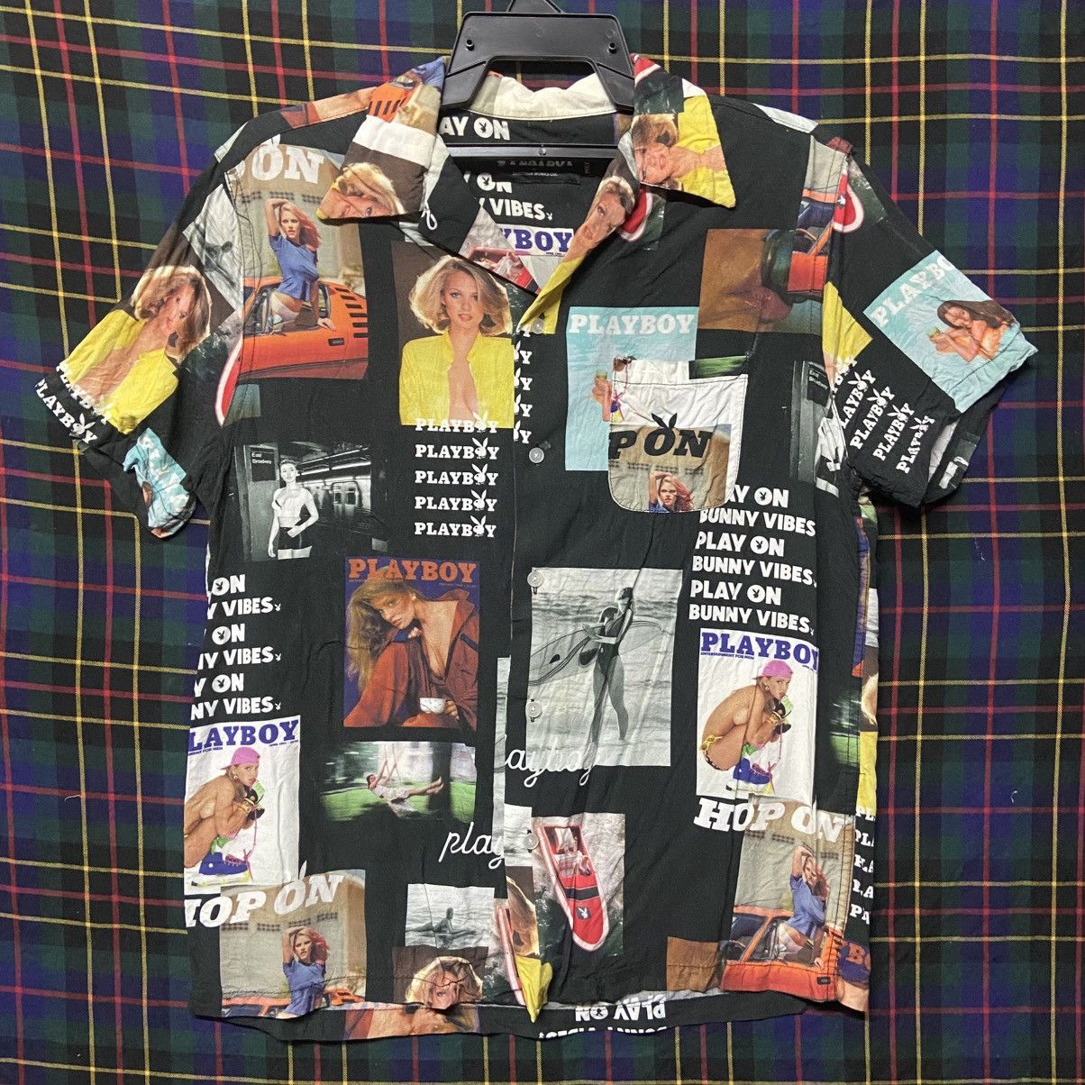 Playboy Rare 🔥 PLAYBOY x Saintpain Magazine Design Size US M / EU 48-50 / 2 - 1 Thumbnail