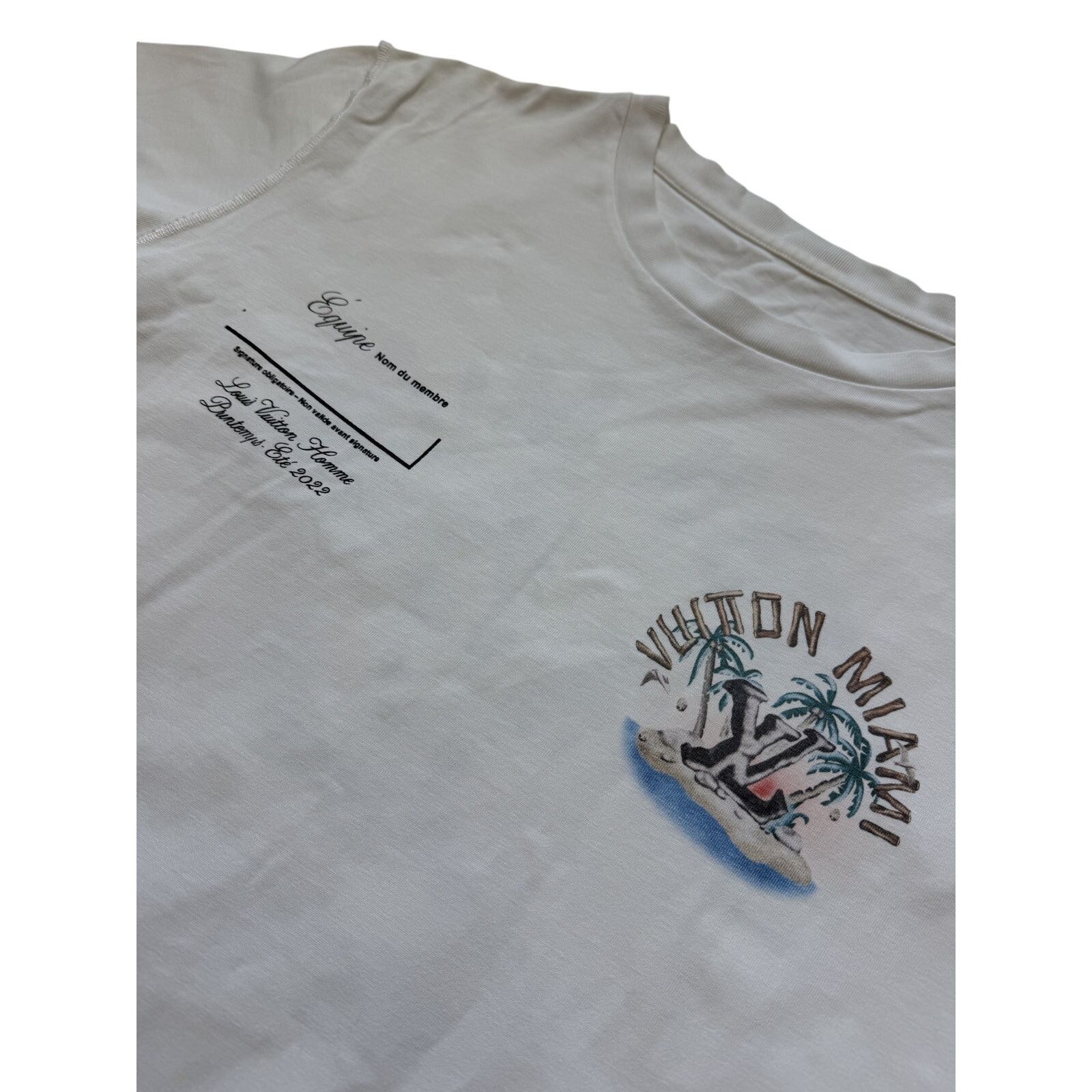 Louis Vuitton Louis Vuitton 2022 Miami Staff Shirt Virgil Abloh SS Runway Size US L / EU 52-54 / 3 - 4 Thumbnail