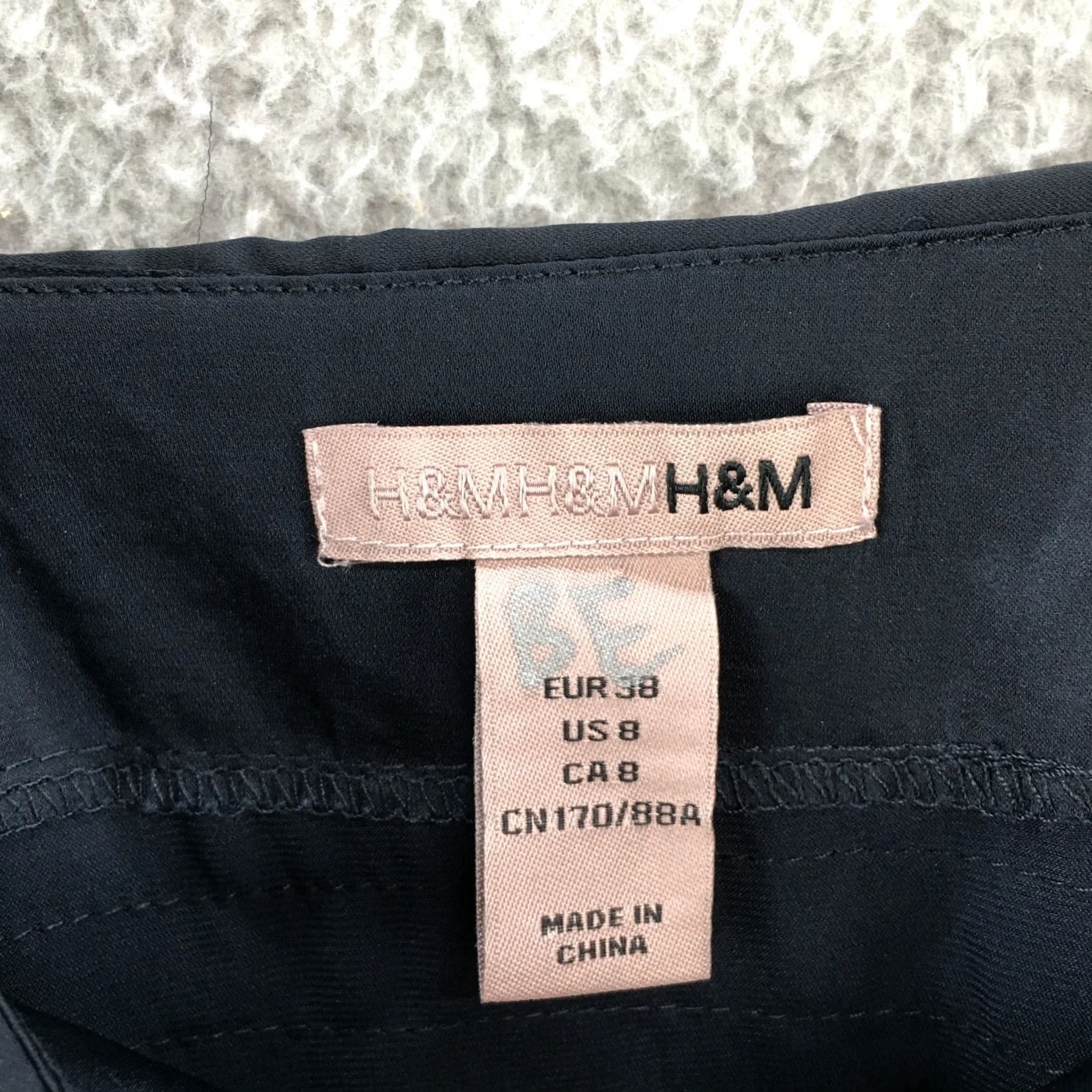 H&M H&M Mini Dress Women 8 Black Sleeveless Wide Strap Square Neck Date Night Dress Size M / US 6-8 / IT 42-44 - 5 Thumbnail