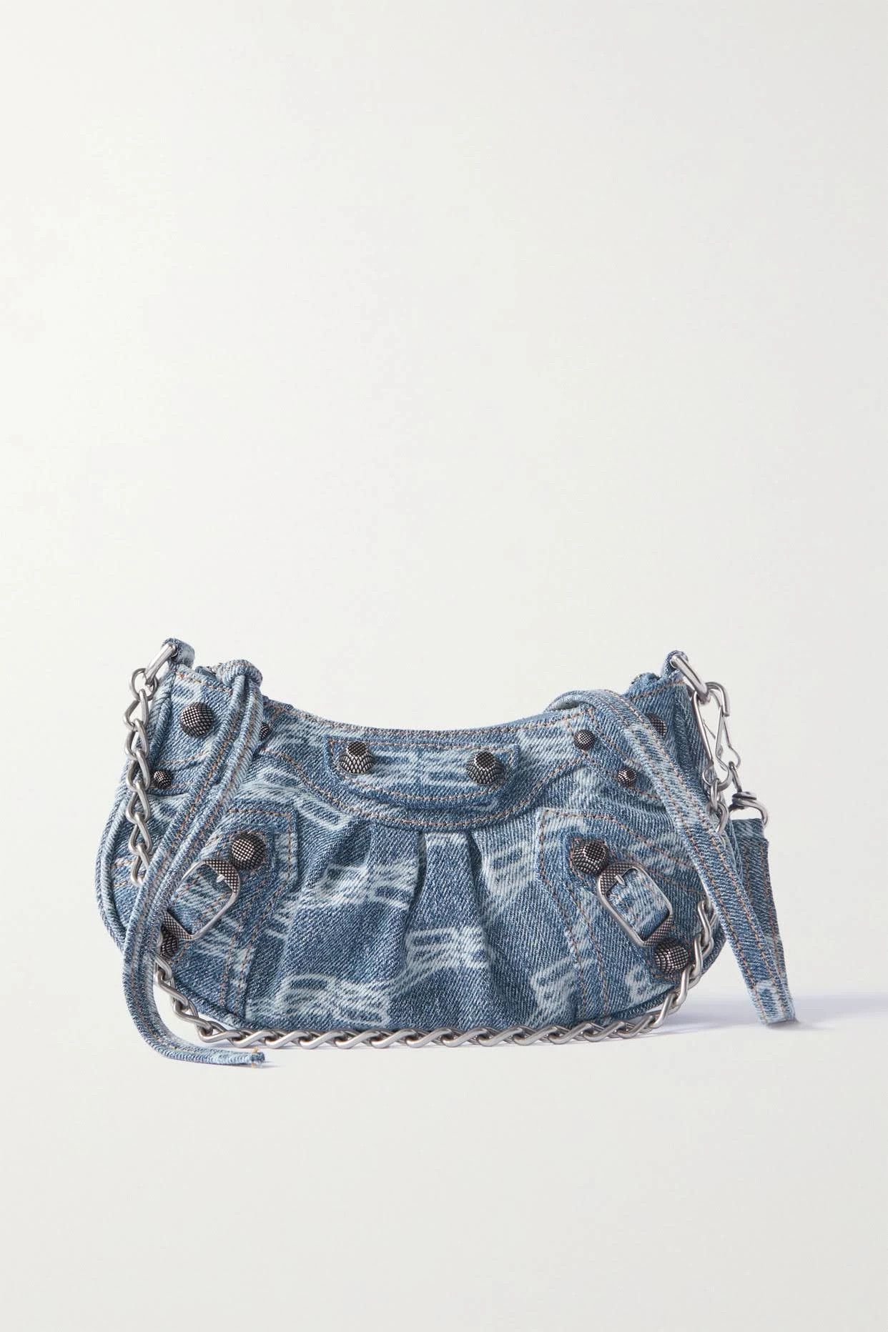 image of Balenciaga O1Srvl11E0324 Size: Os Shoulder Bag In Blue, Women's