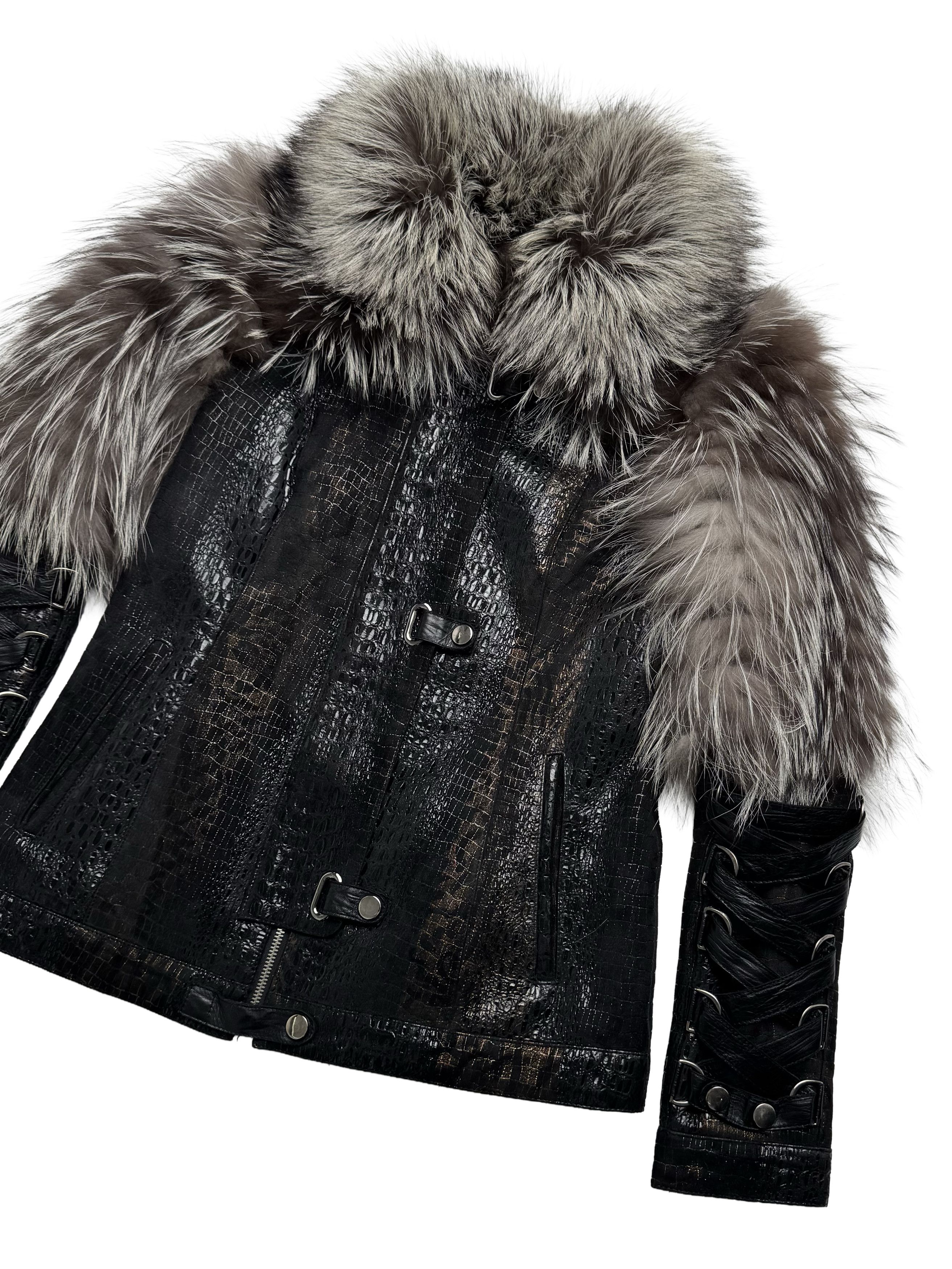 Vintage Vintage Real Sheepskin Jacket With Real Fur Details Size S / US 4 / IT 40 - 7 Thumbnail