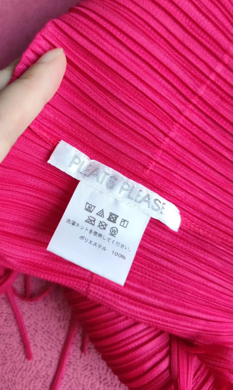Issey Miyake Issey Miyake size:3 Pink three-layer tassel vest Size M / US 6-8 / IT 42-44 - 4 Thumbnail