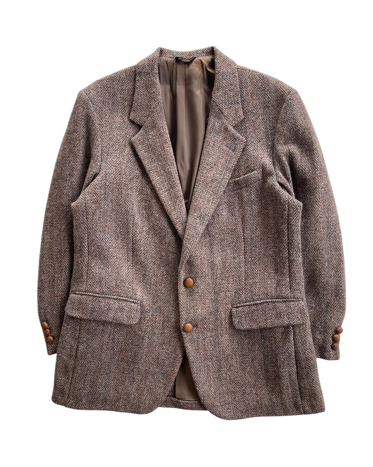 Harris Tweed Harris Tweed Scottish Wool Coat Size US L / EU 52-54 / 3 - 2 Thumbnail