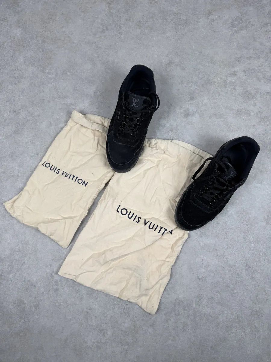 Louis Vuitton Louis Vuitton Trainer Black Exclu Employee Size US 9 / EU 42 - 10 Thumbnail