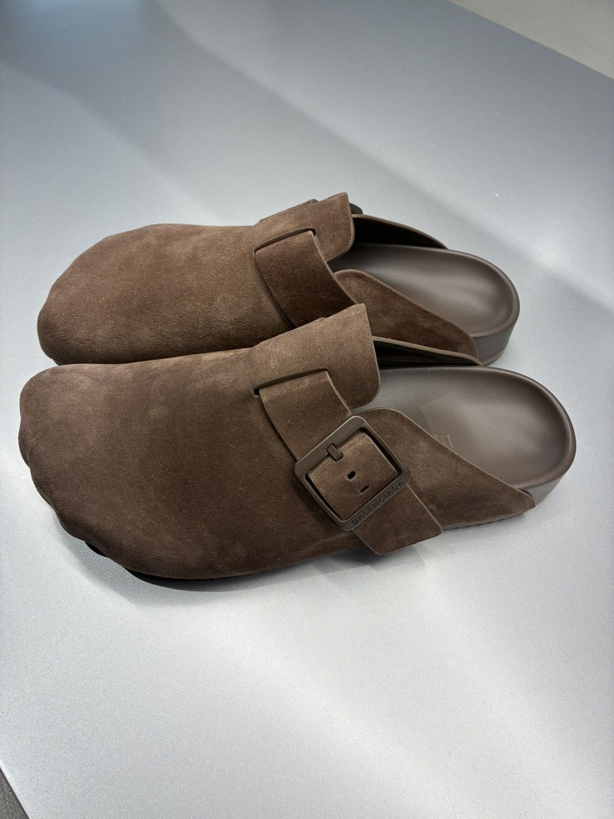 Balenciaga Balenciaga Brown Mules Size US 10 / EU 43 - 2 Thumbnail