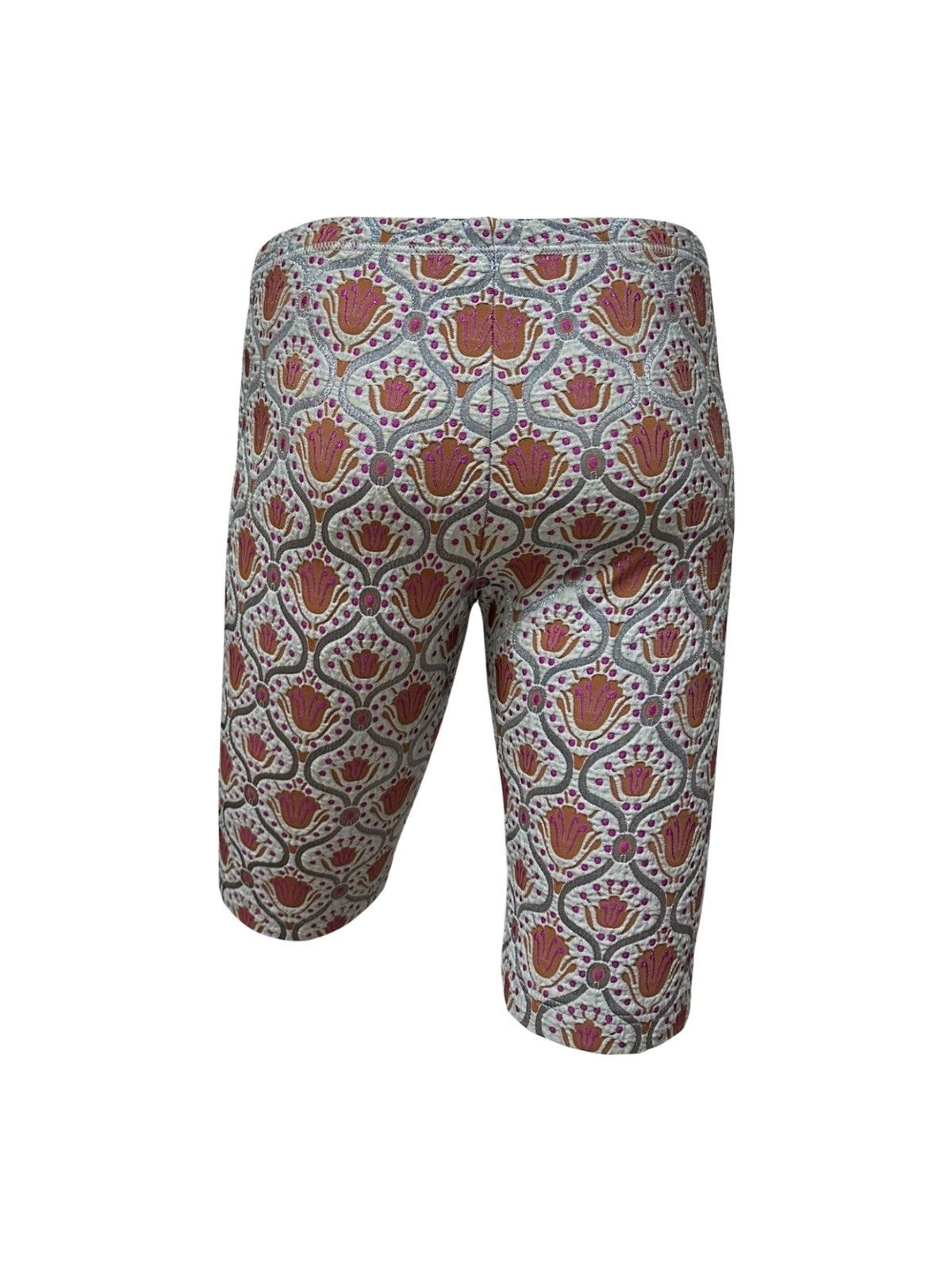Louis Vuitton LOUIS VUITTON S/S 2010 Floral Print Stretch Short Pants Size 26" / US 2 / IT 38 - 2 Thumbnail