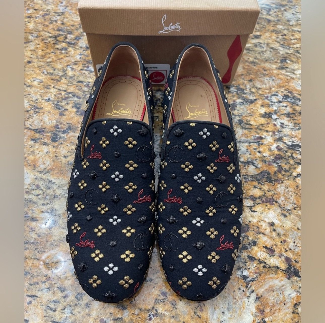 Christian Louboutin Christian Louboutin Roller Boy Flat Jacquard Size US 9 / EU 42 - 4 Thumbnail