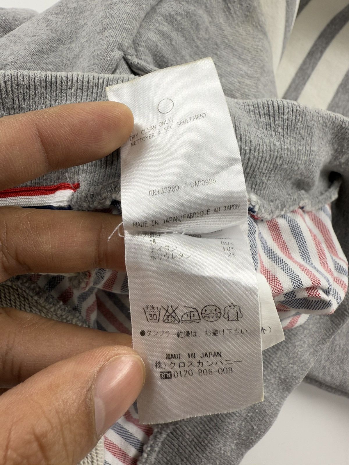 Thom Browne Thom Browne Classic Loopback 4-Bar Sweatshorts Size US 32 / EU 48 - 10 Thumbnail