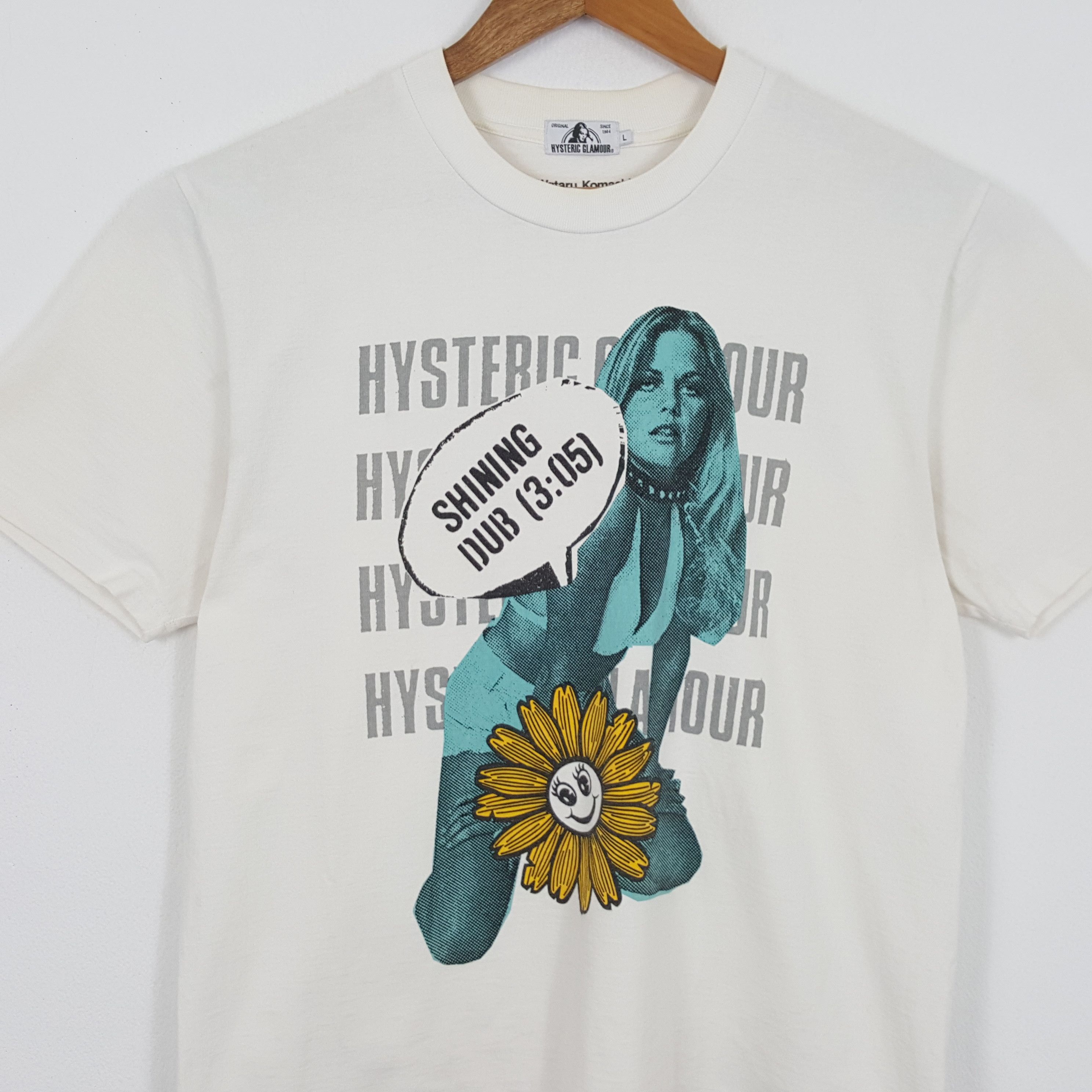 Hysteric Glamour × Japanese Brand × Vintage Vintage HYSTERIC GLAMOUR Japanese Fashion Brand T-Shirts Size US L / EU 52-54 / 3 - 2 Thumbnail
