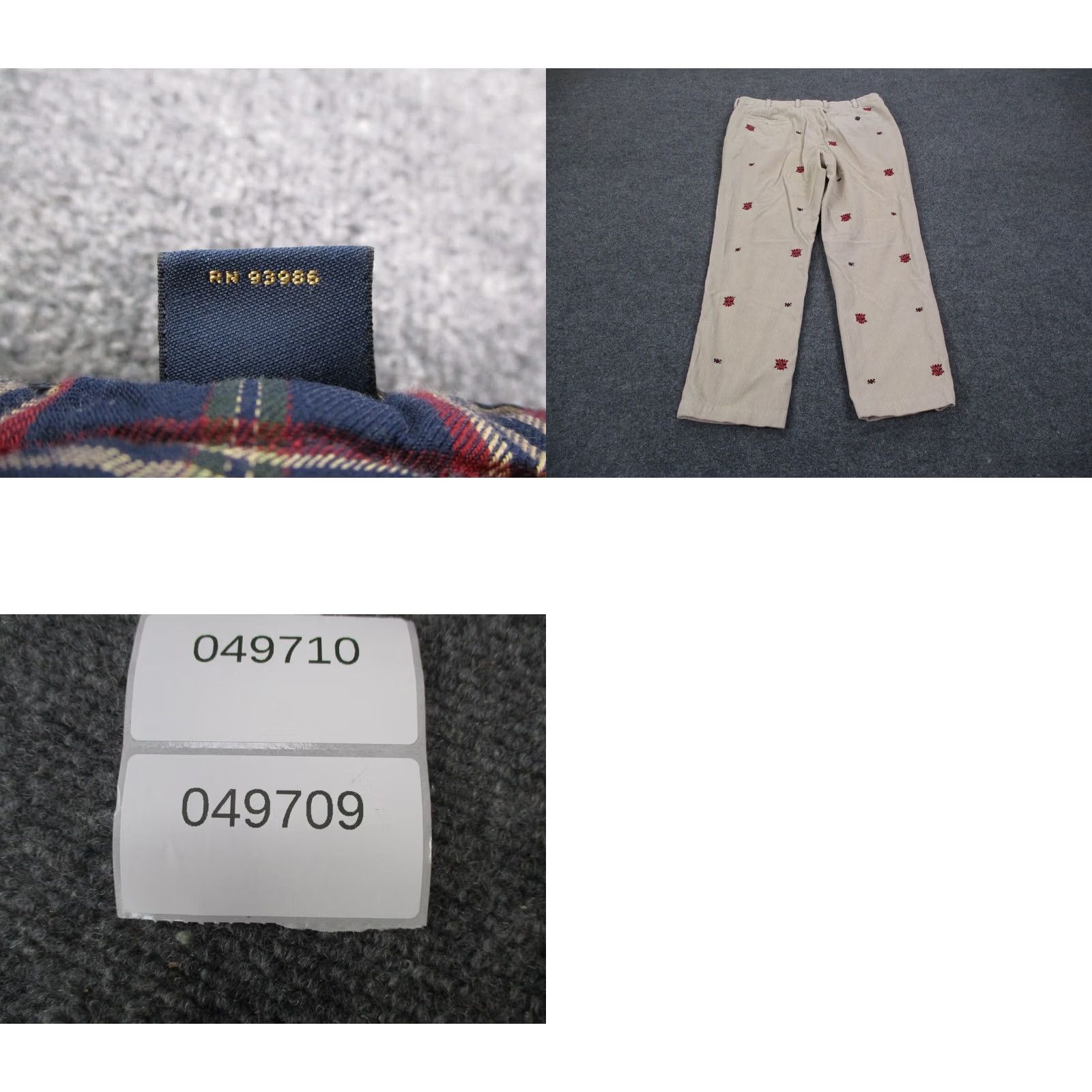 Brooks Brothers Brooks Brothers Pants Mens 38 X 32 Chino Floral Corduroy Milano Golf Business Size US 38 / EU 54 - 10 Thumbnail