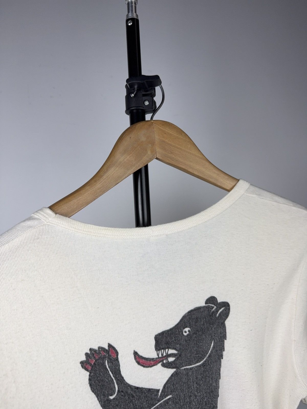 Vintage Retro 80s Vintage Bear Graphic Rare T-Shirt Single Stitch Size US M / EU 48-50 / 2 - 12 Thumbnail