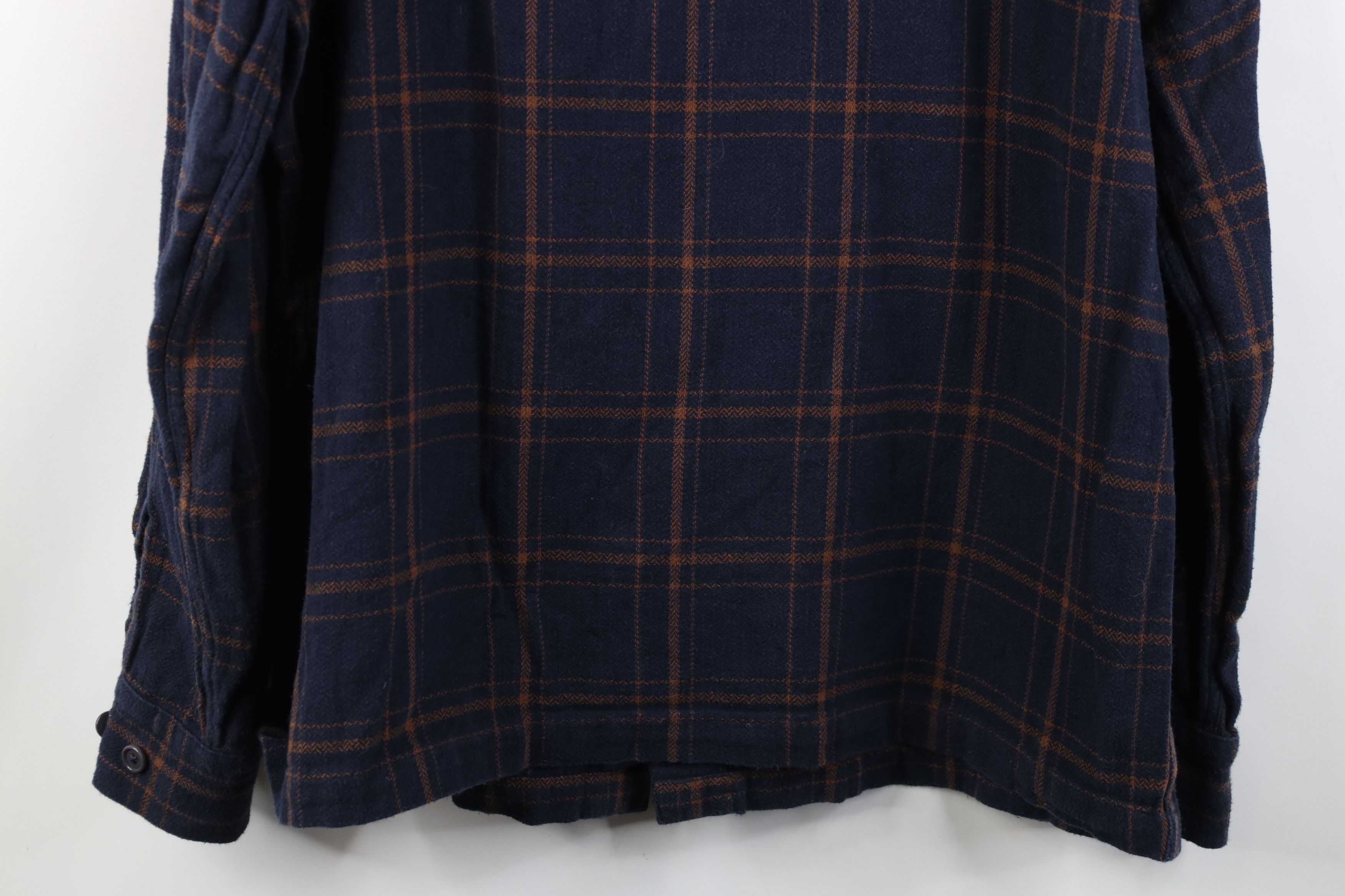 Banana Republic Banana Republic Pocket Flannel Collared Button Shirt Plaid Size US XL / EU 56 / 4 - 11 Thumbnail