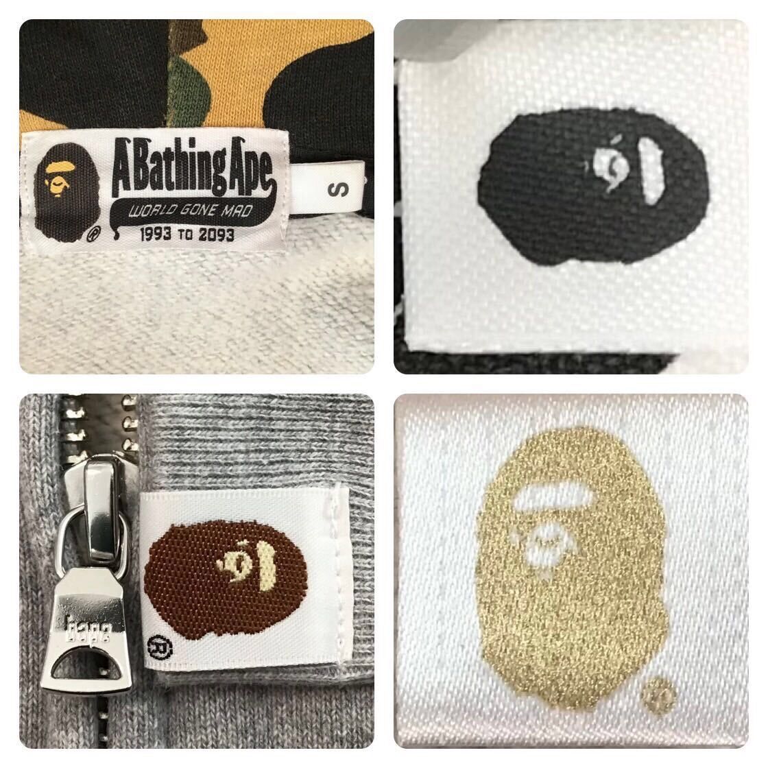 Bape BAPE Double Shark full zip hoodie 1st camo a bathing ape Size US S / EU 44-46 / 1 - 7 Thumbnail